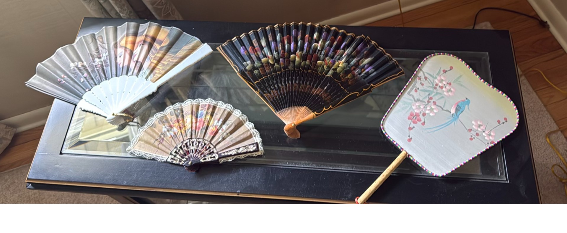 Assorted Decorative Hand Fans - image 1 of 5