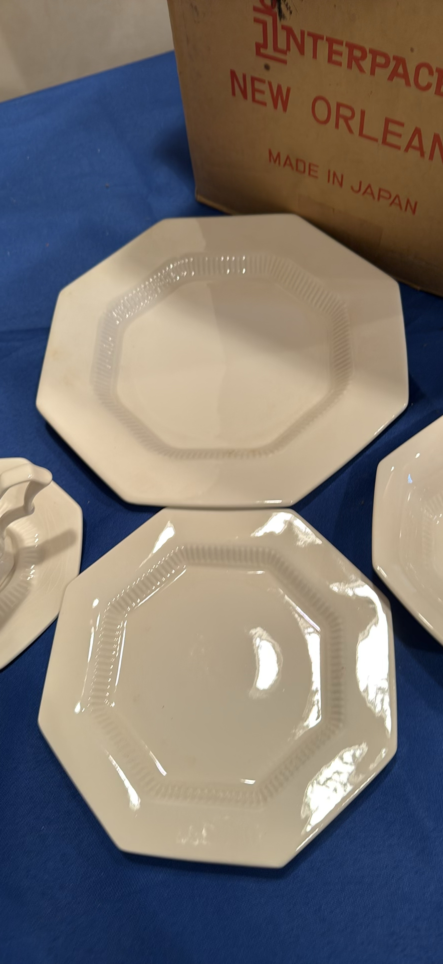 Independence Ironstone #500 White Pattern 20-Piece Dinnerware Set - image 1 of 9