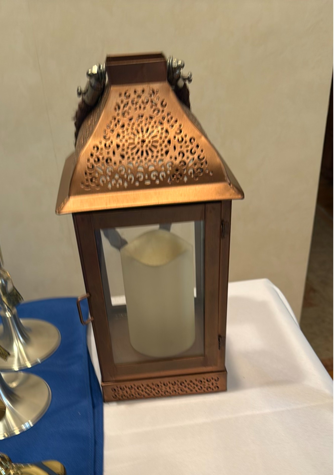Assorted Candles, Lanterns, and Candle Holders - image 5 of 6