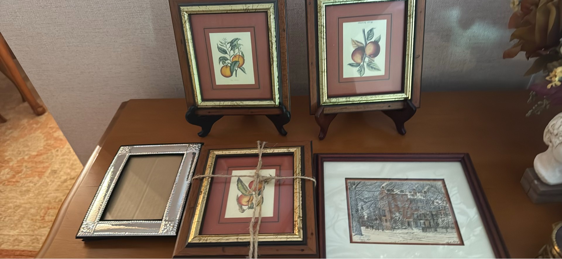 Assorted Framed Artwork and Picture Frame - image 1 of 4
