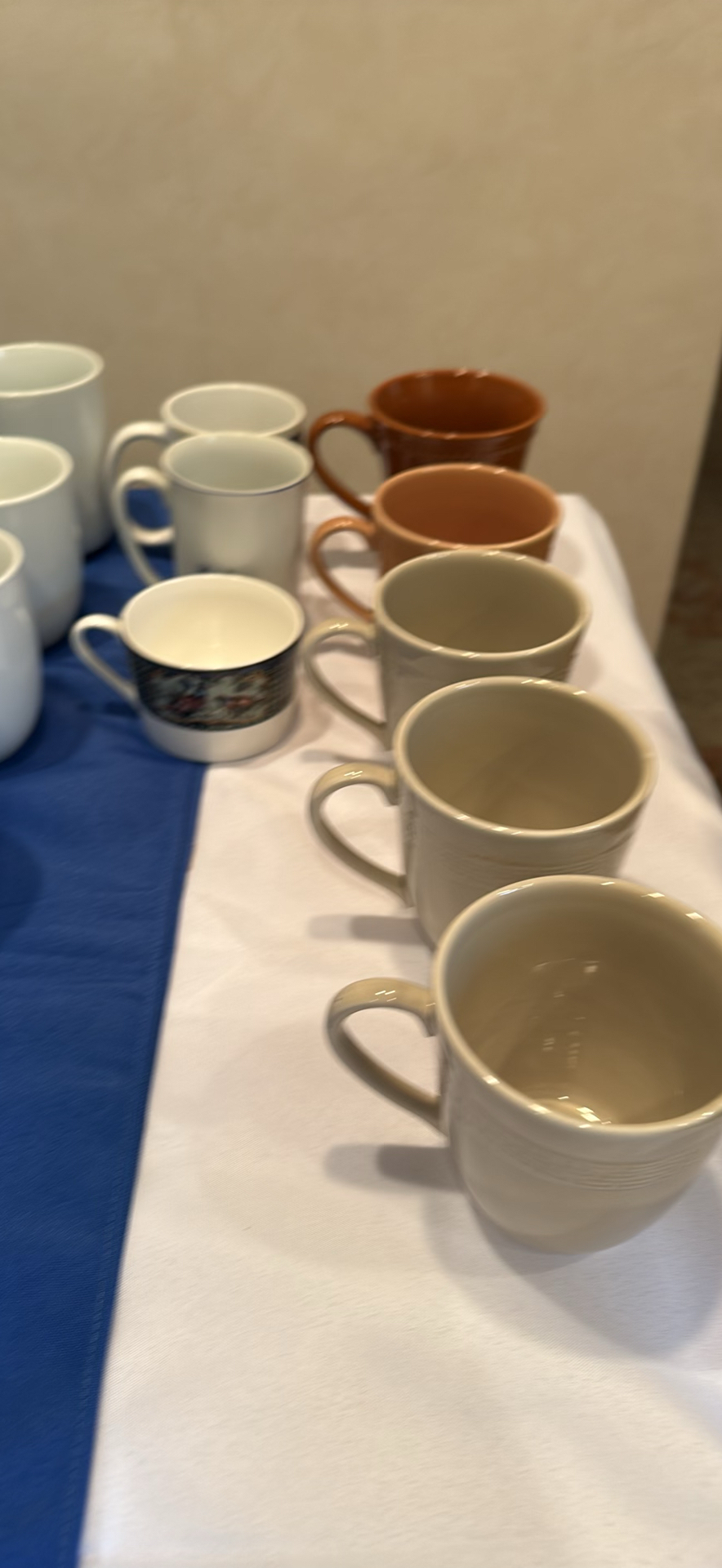 Assorted Ceramic Mugs, Teapots, and Saucers - image 2 of 7