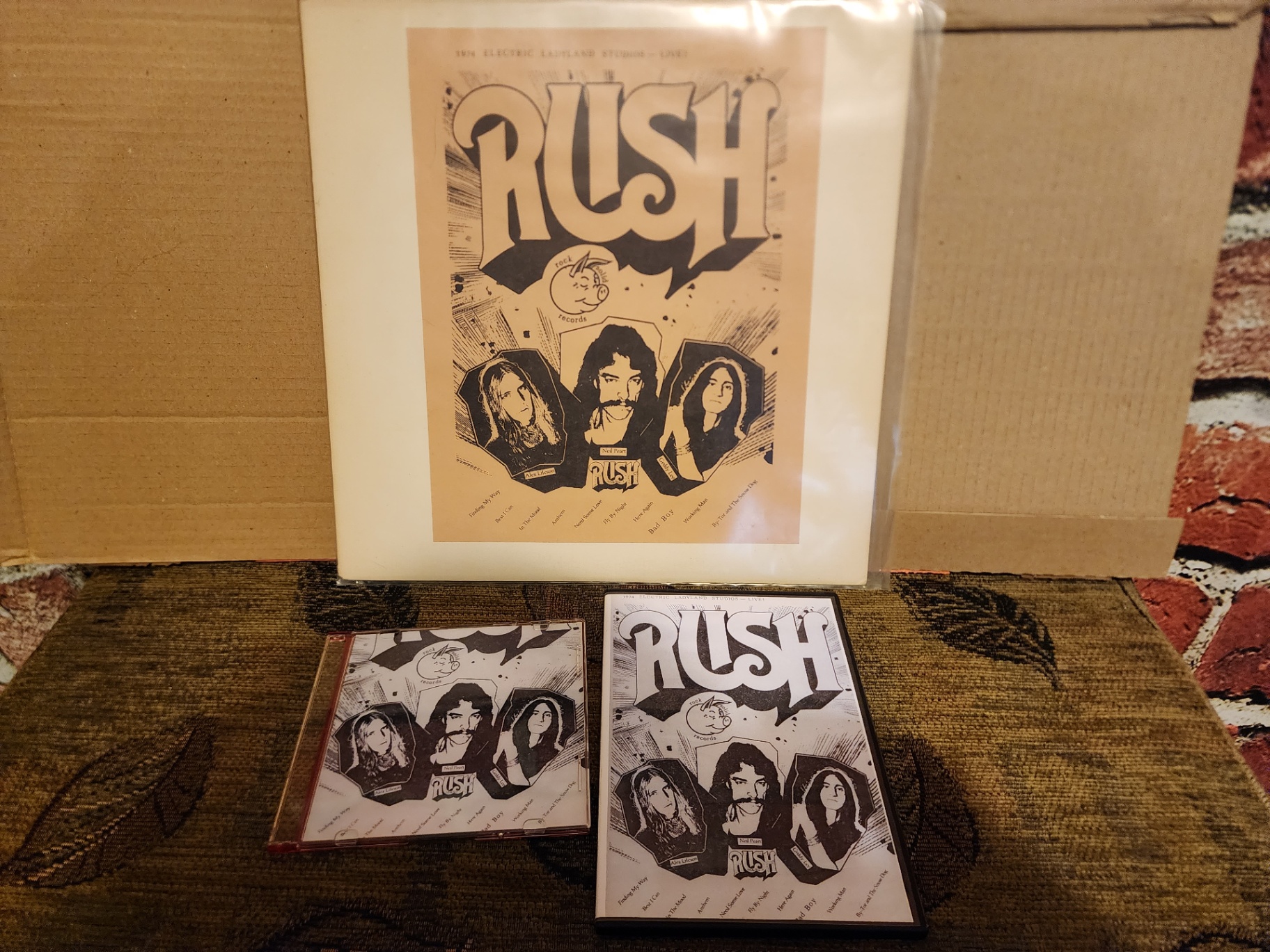Rush music media collection with Vinyl, CDs, and artwork - image 7 of 8