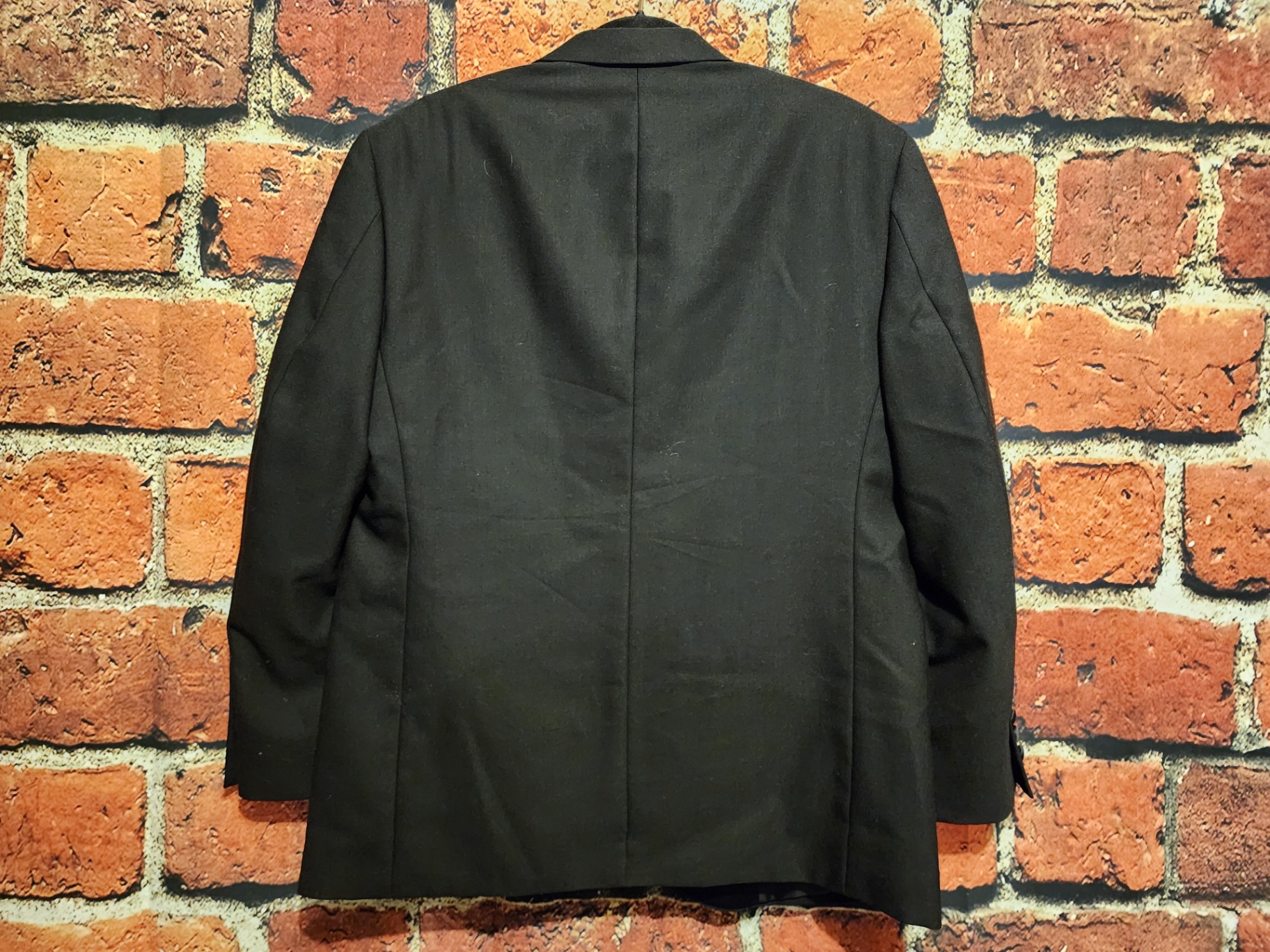 Versini black tuxedo with satin lapels and matching pants - image 9 of 12