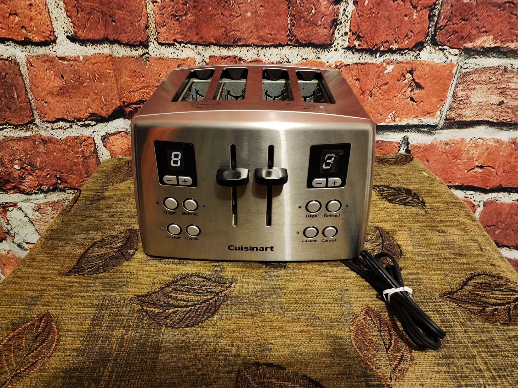 Cuisinart Four-Slice Stainless Steel Toaster - image 1 of 9