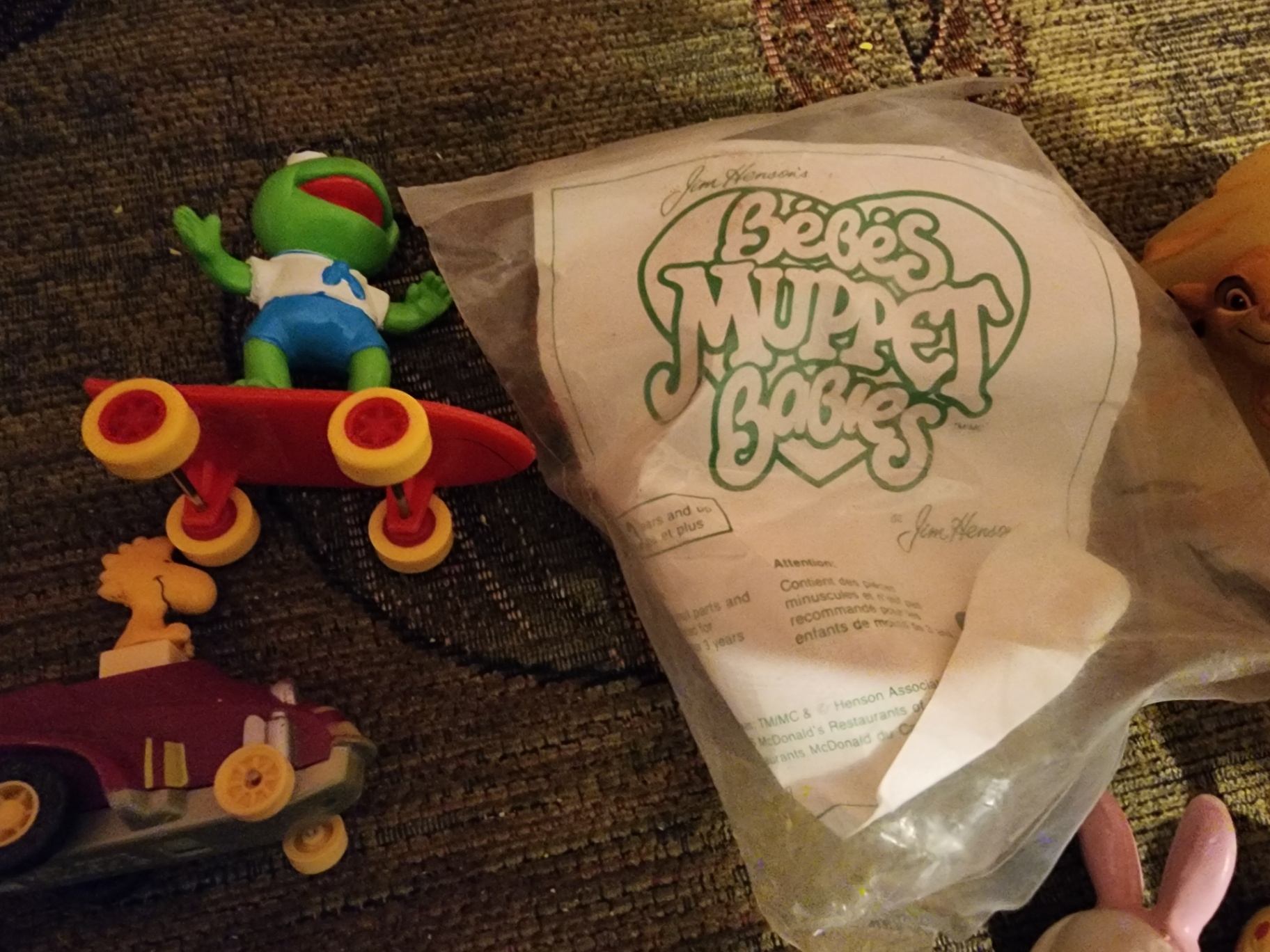 Assorted plastic cartoon character figurines and accessories - image 12 of 12