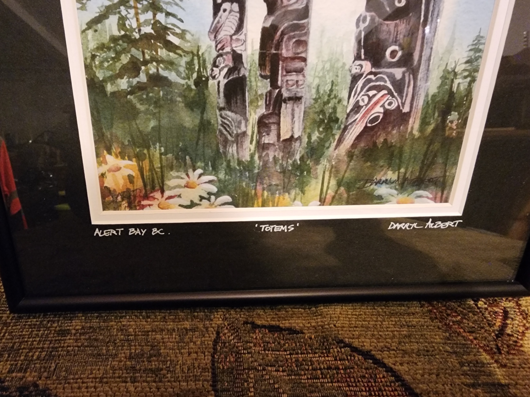 Framed Totem Pole and Nature Art Prints by Derek Albert - image 2 of 8