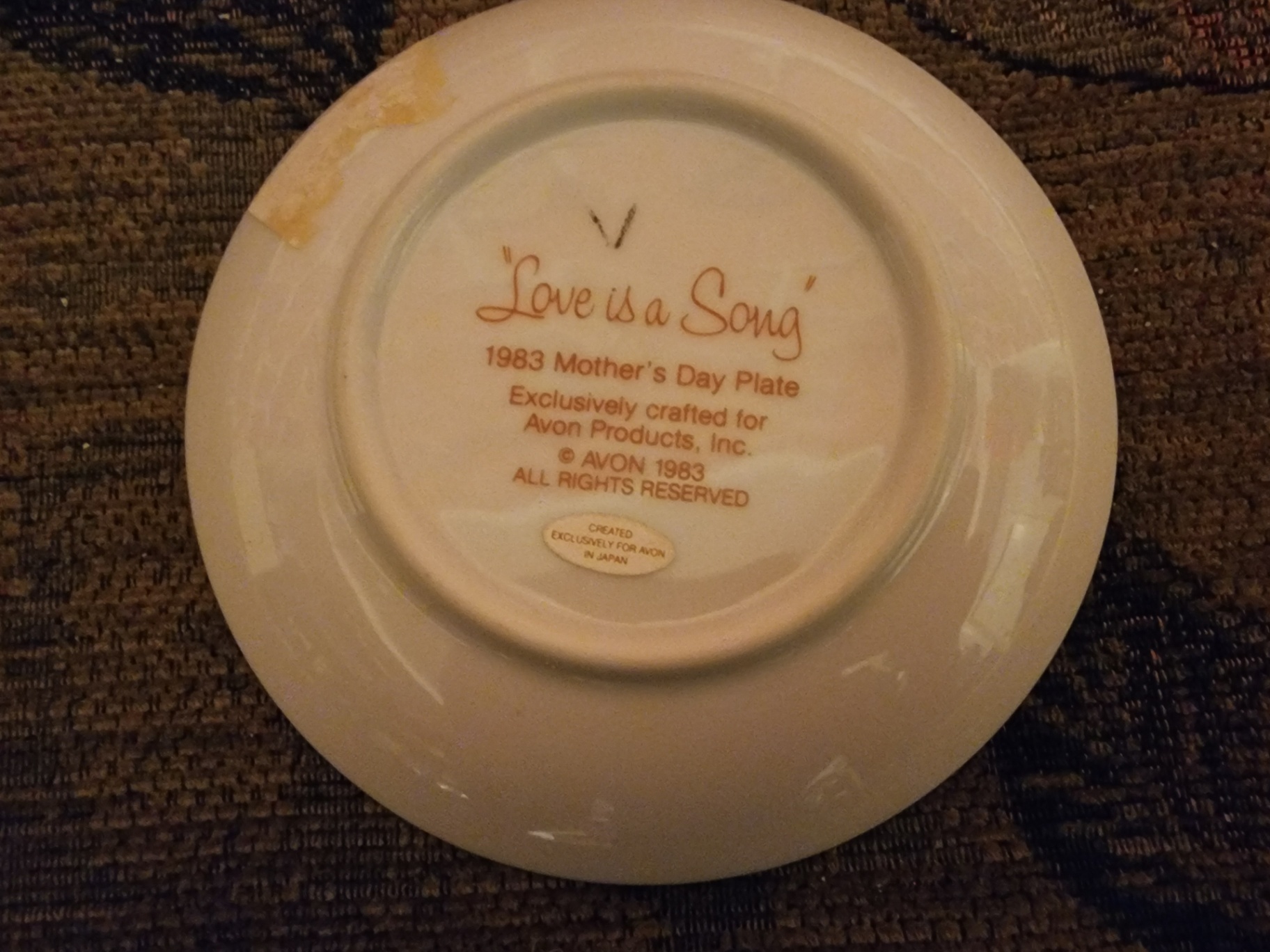 Vintage Mother's Day Decorative Plates (1982–1983) - image 6 of 8