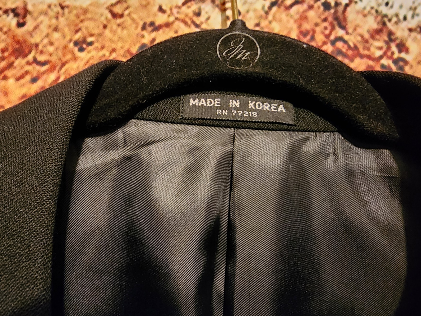 Versini black tuxedo with satin lapels and matching pants - image 2 of 12