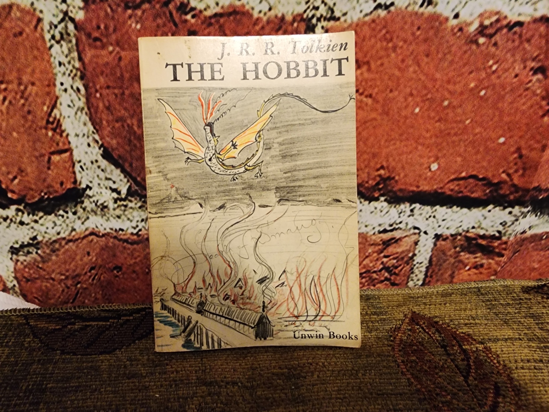 The Hobbit by J.R.R. Tolkien – Unwin Books paperback edition - image 1 of 9
