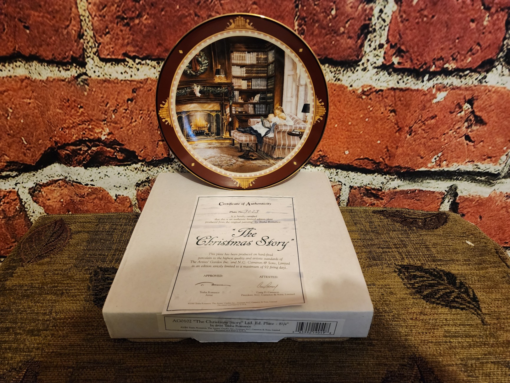 The Christmas Story Collectible Plate with Certificate - image 1 of 7