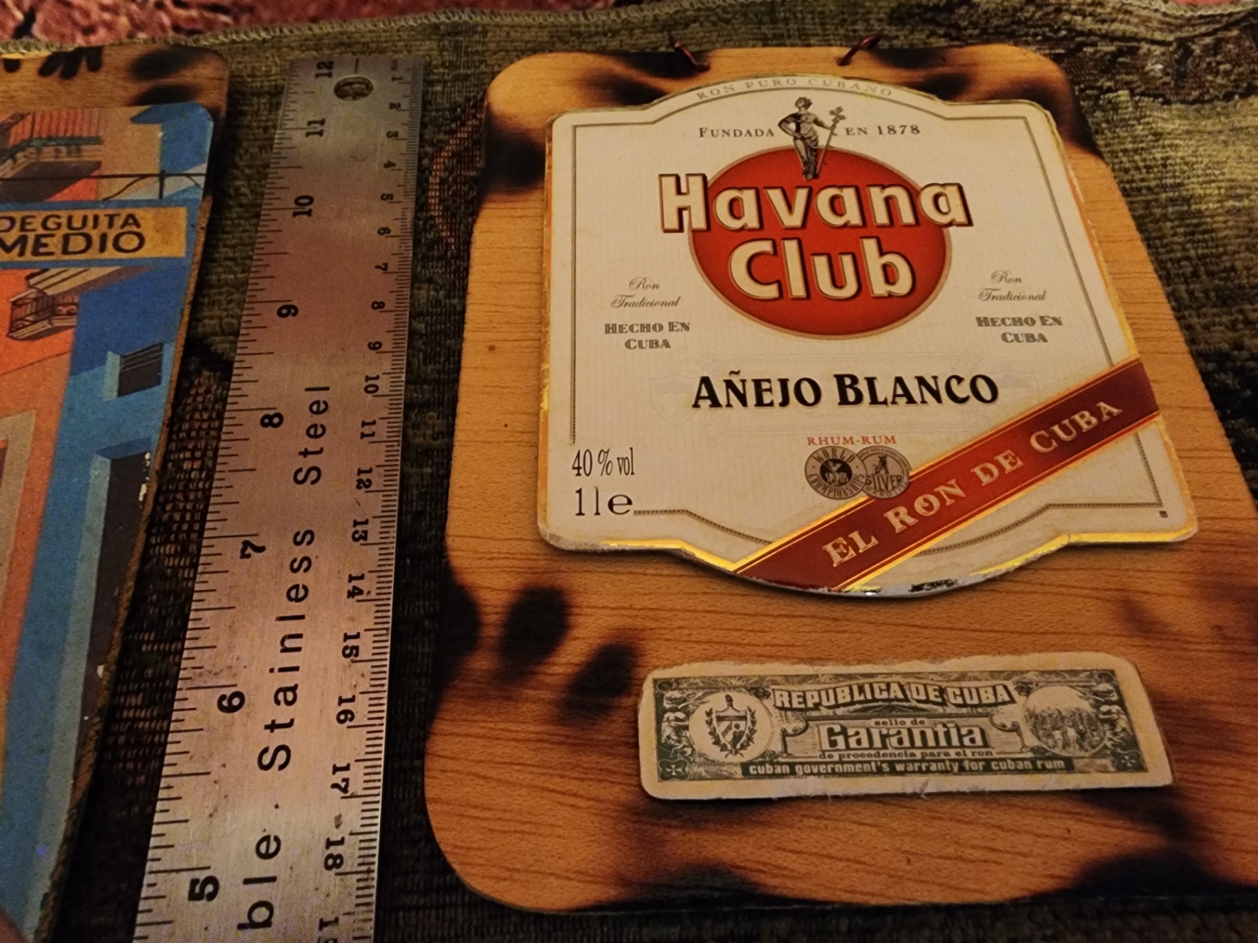 Havana Club decorative plaques and travel-themed signs - image 4 of 7