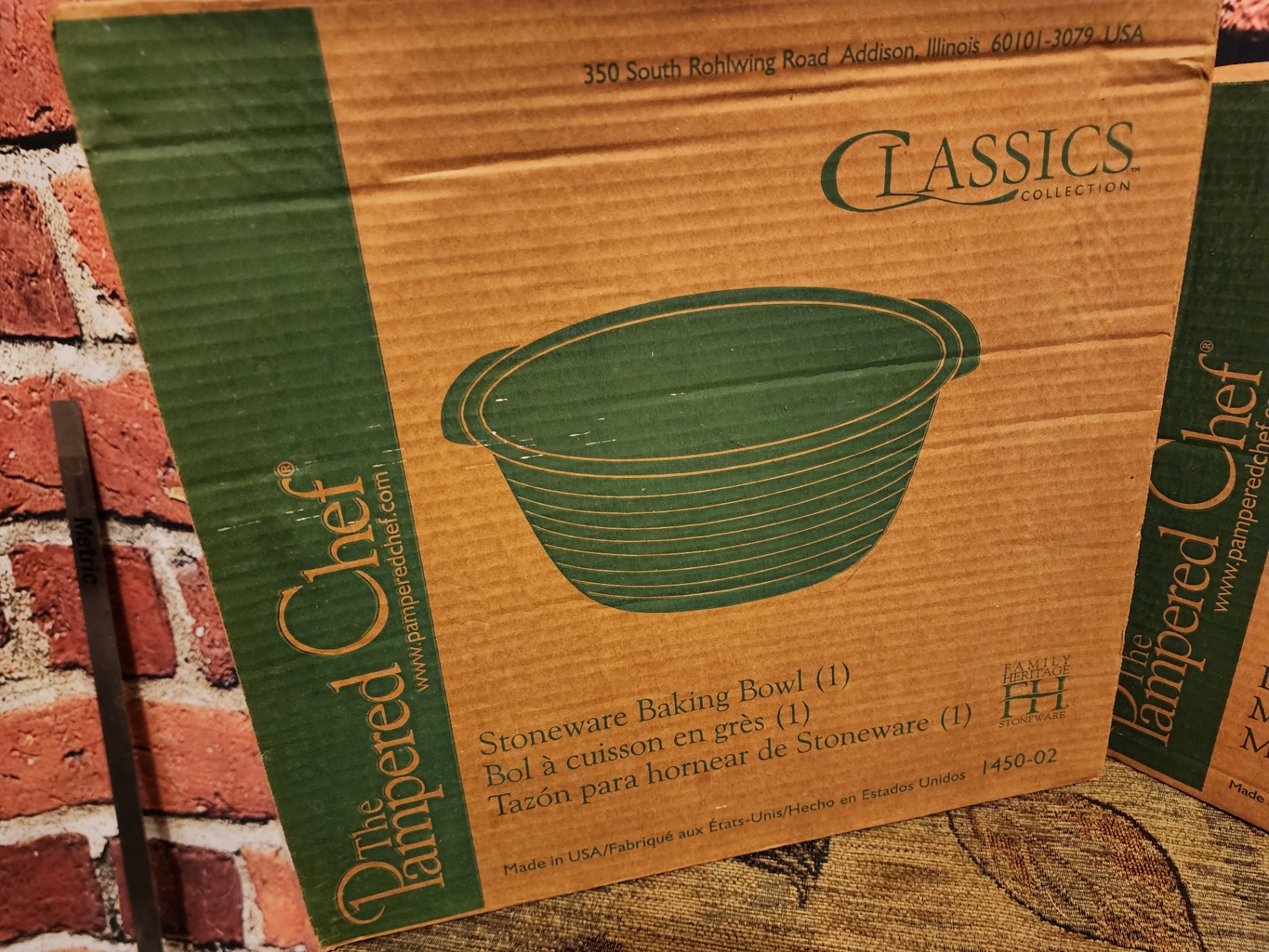 Stoneware Baking Bowl and Deep Dish Baker from Pampered Chef Classics Collection - image 2 of 11