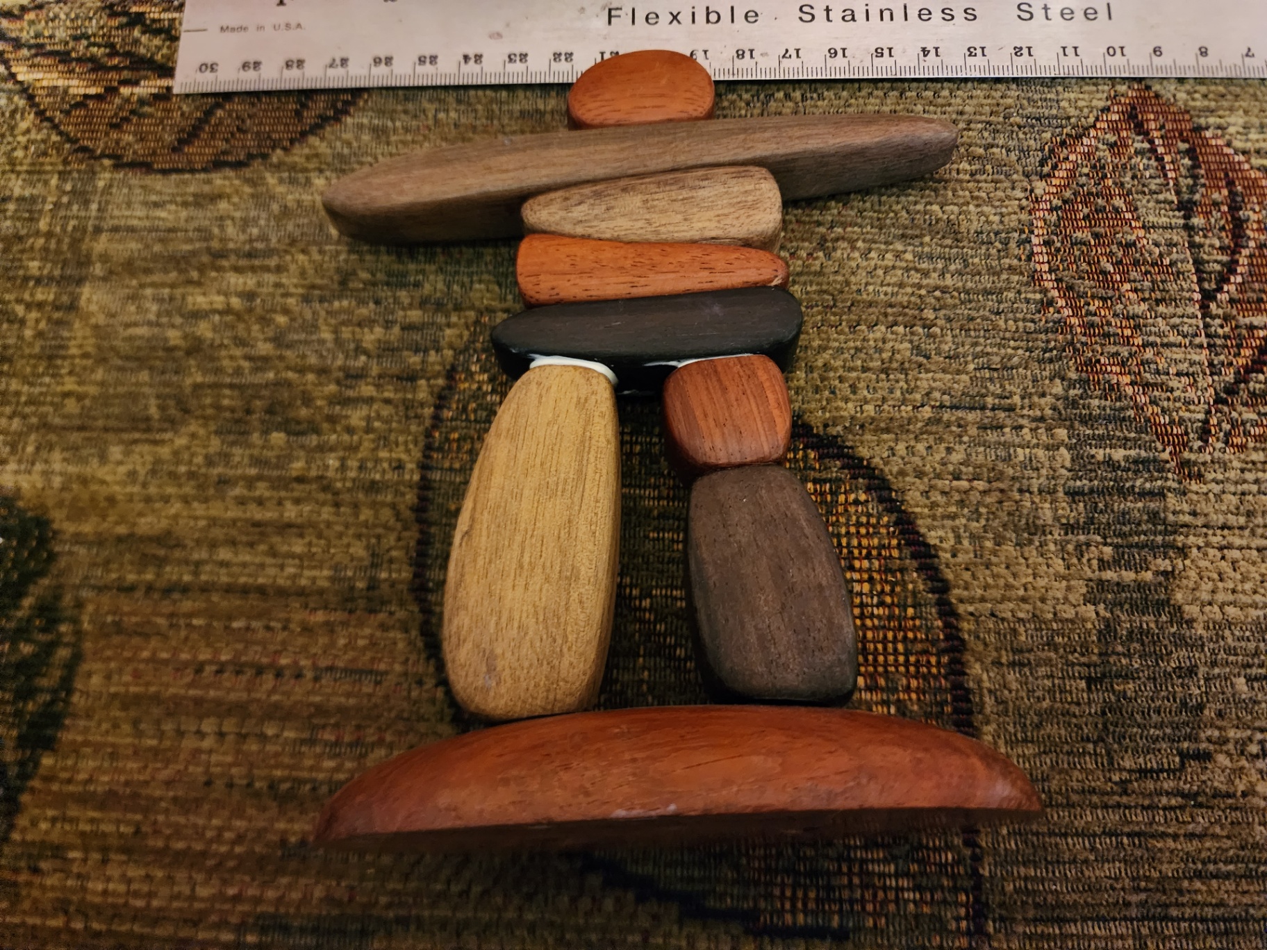 Ceramic Vessels and Wooden Stacking Sculpture - image 4 of 14