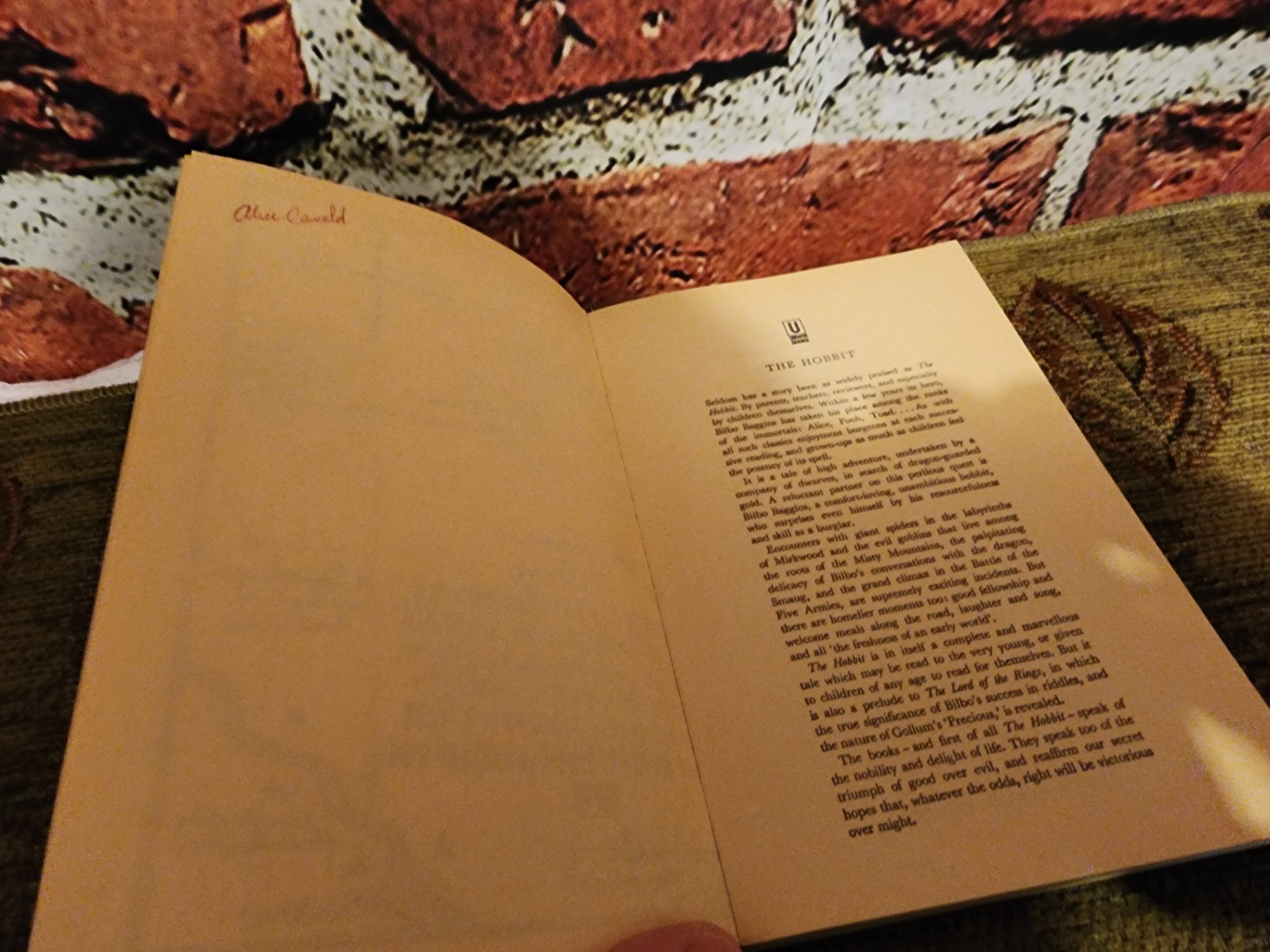 The Hobbit by J.R.R. Tolkien – Unwin Books paperback edition - image 4 of 9