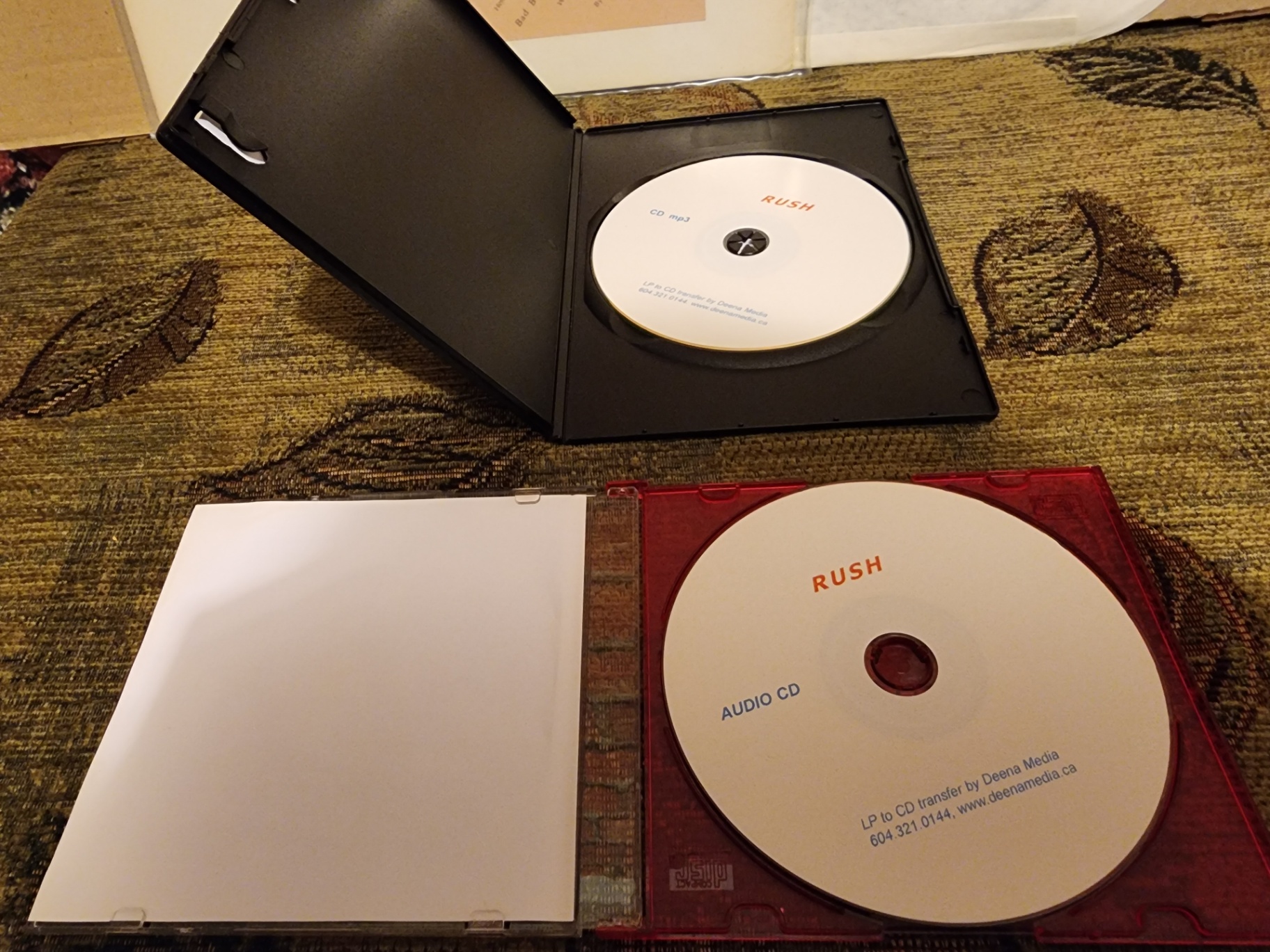 Rush music media collection with Vinyl, CDs, and artwork - image 2 of 8