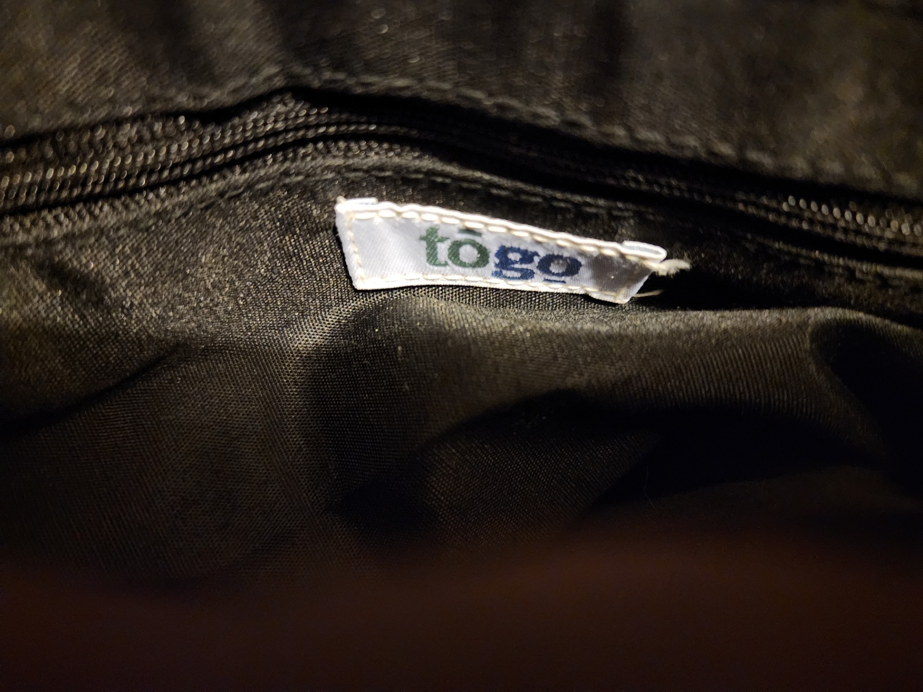 Black leather crossbody bag - image 6 of 10