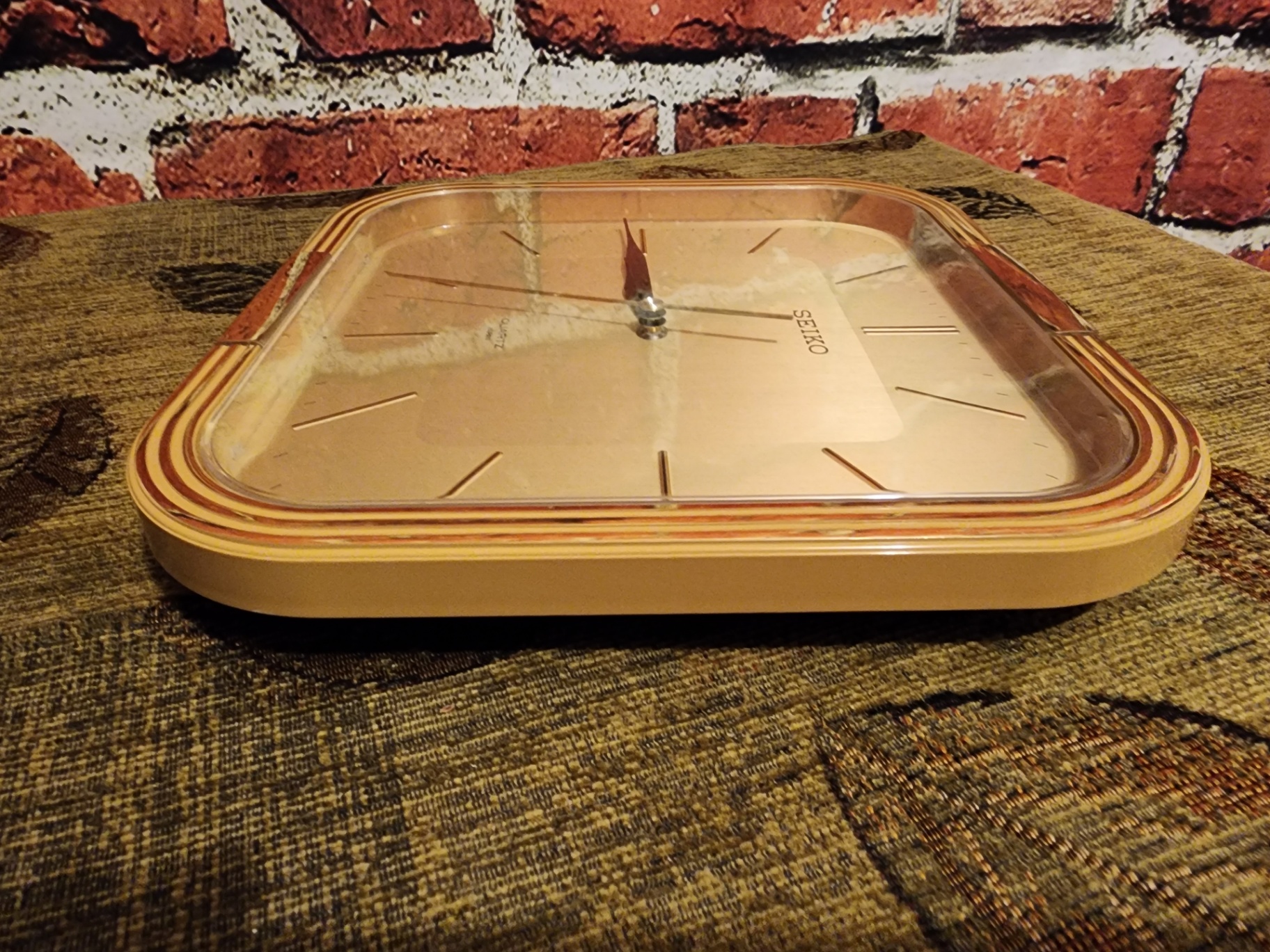 Vintage Seiko Square Quartz Wall Clock - image 2 of 7