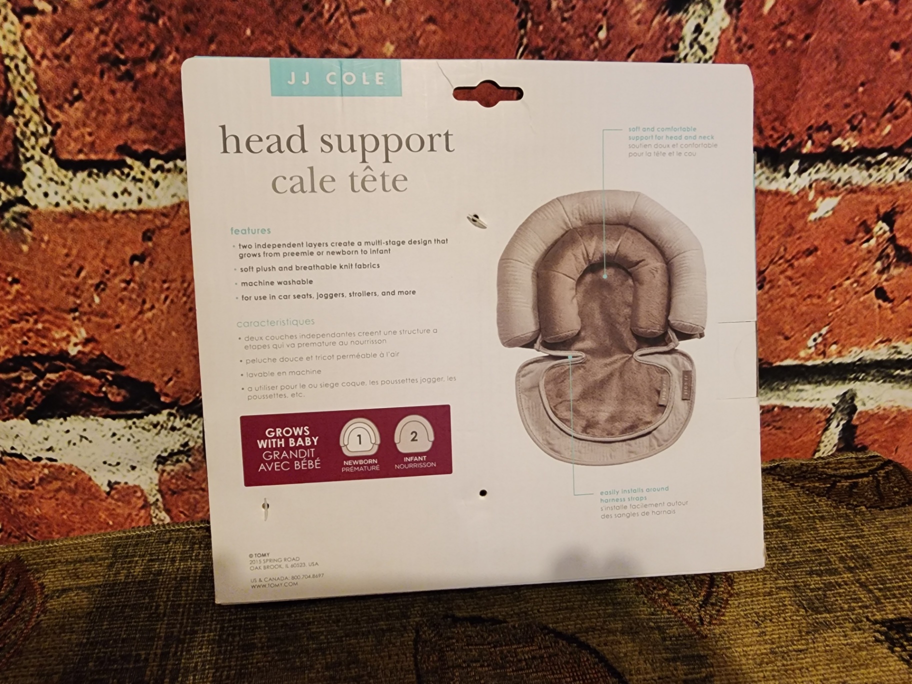 JJ Cole baby head support, OXO Tot containers, and Modella Fashion Forever bag - image 6 of 8