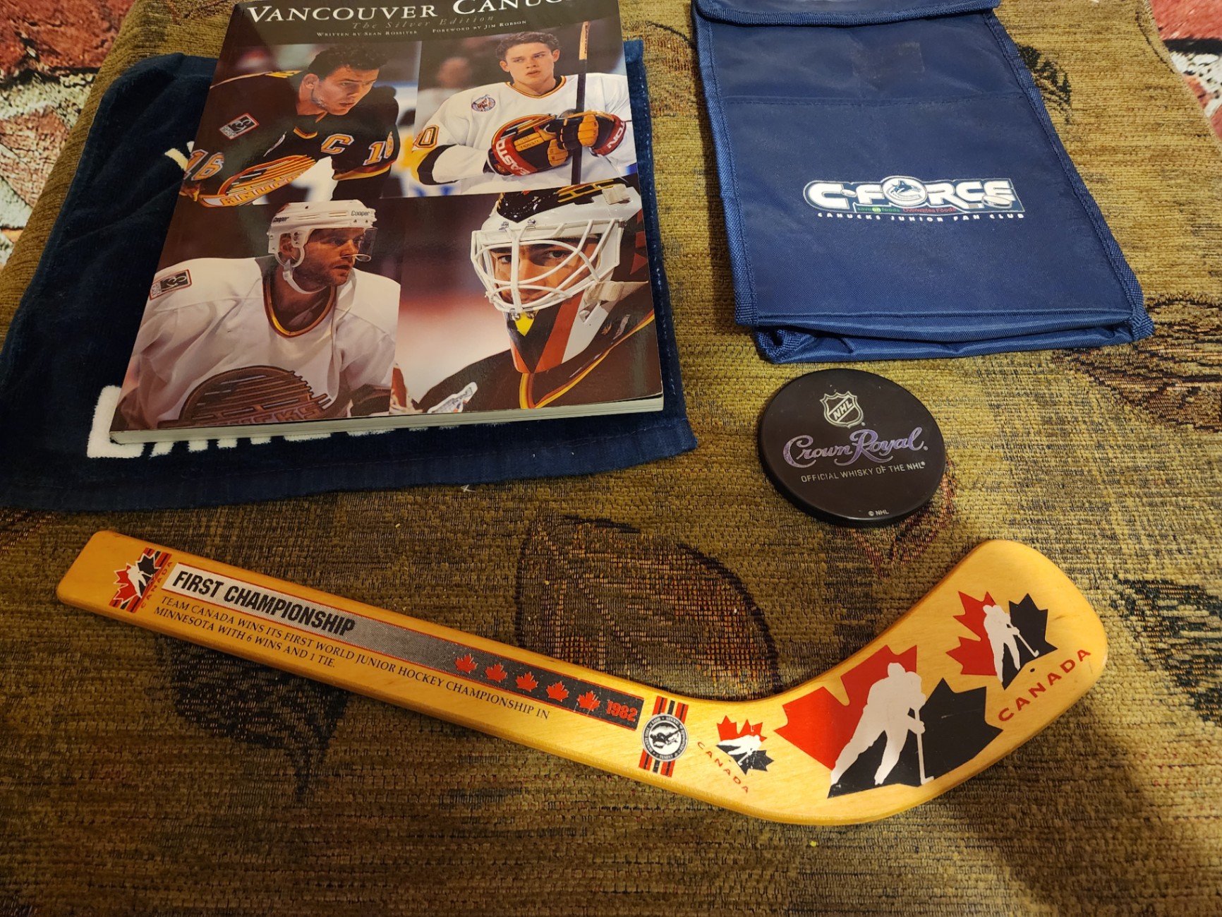 Vancouver Canucks hockey memorabilia collection - image 5 of 7
