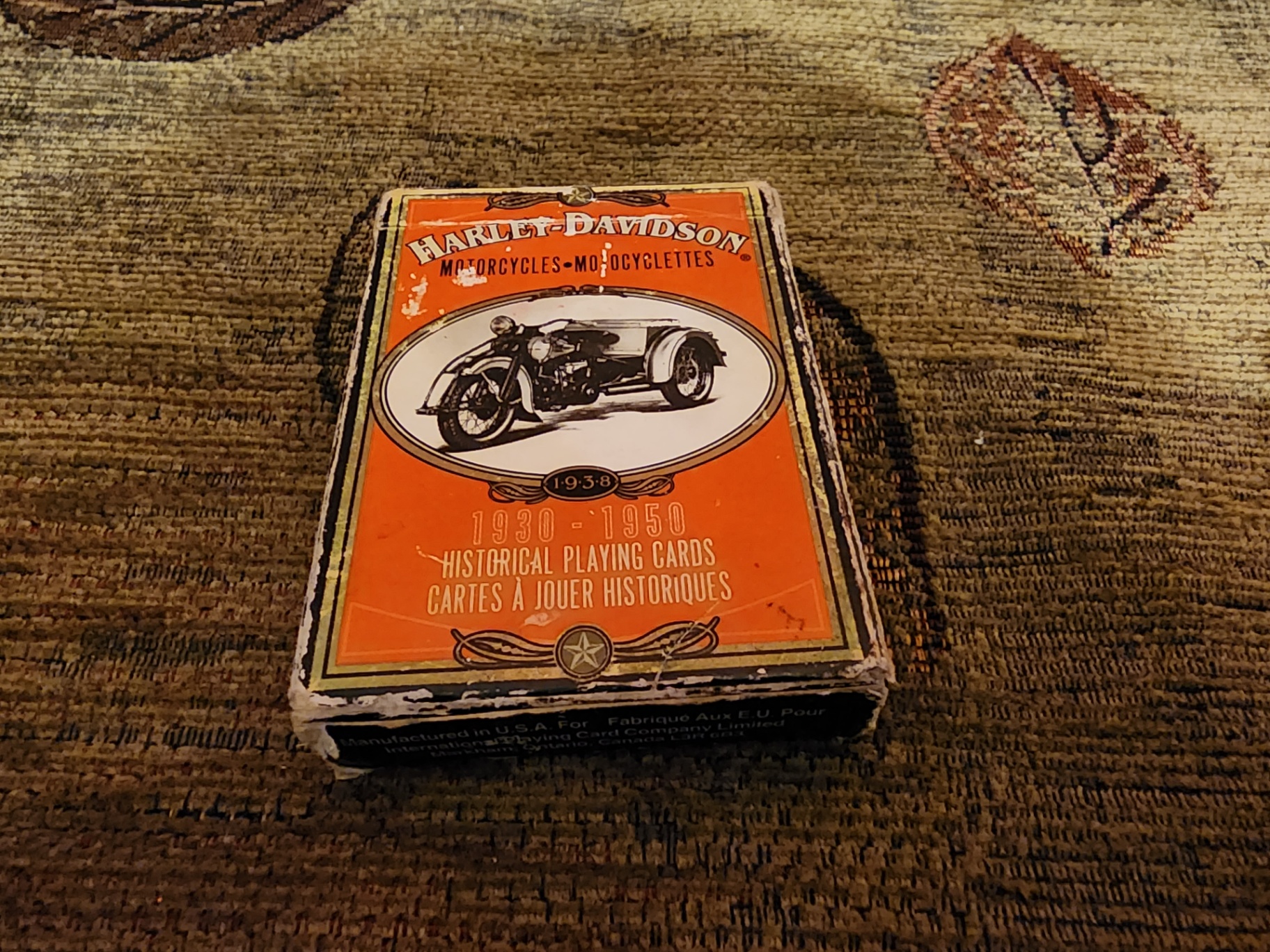 Harley-Davidson Historical Playing Cards (1930–1950) - image 3 of 4