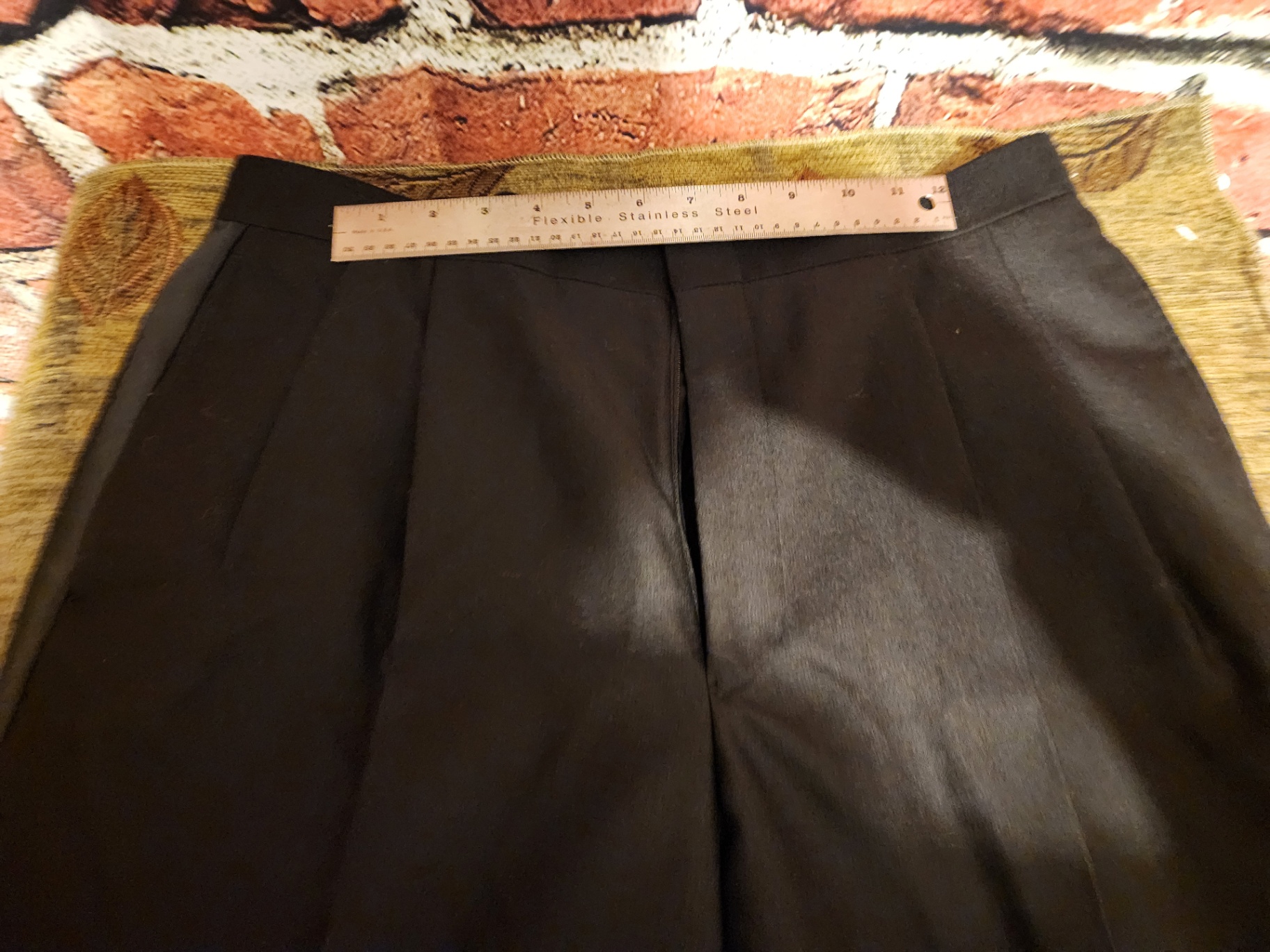 Versini black tuxedo with satin lapels and matching pants - image 11 of 12