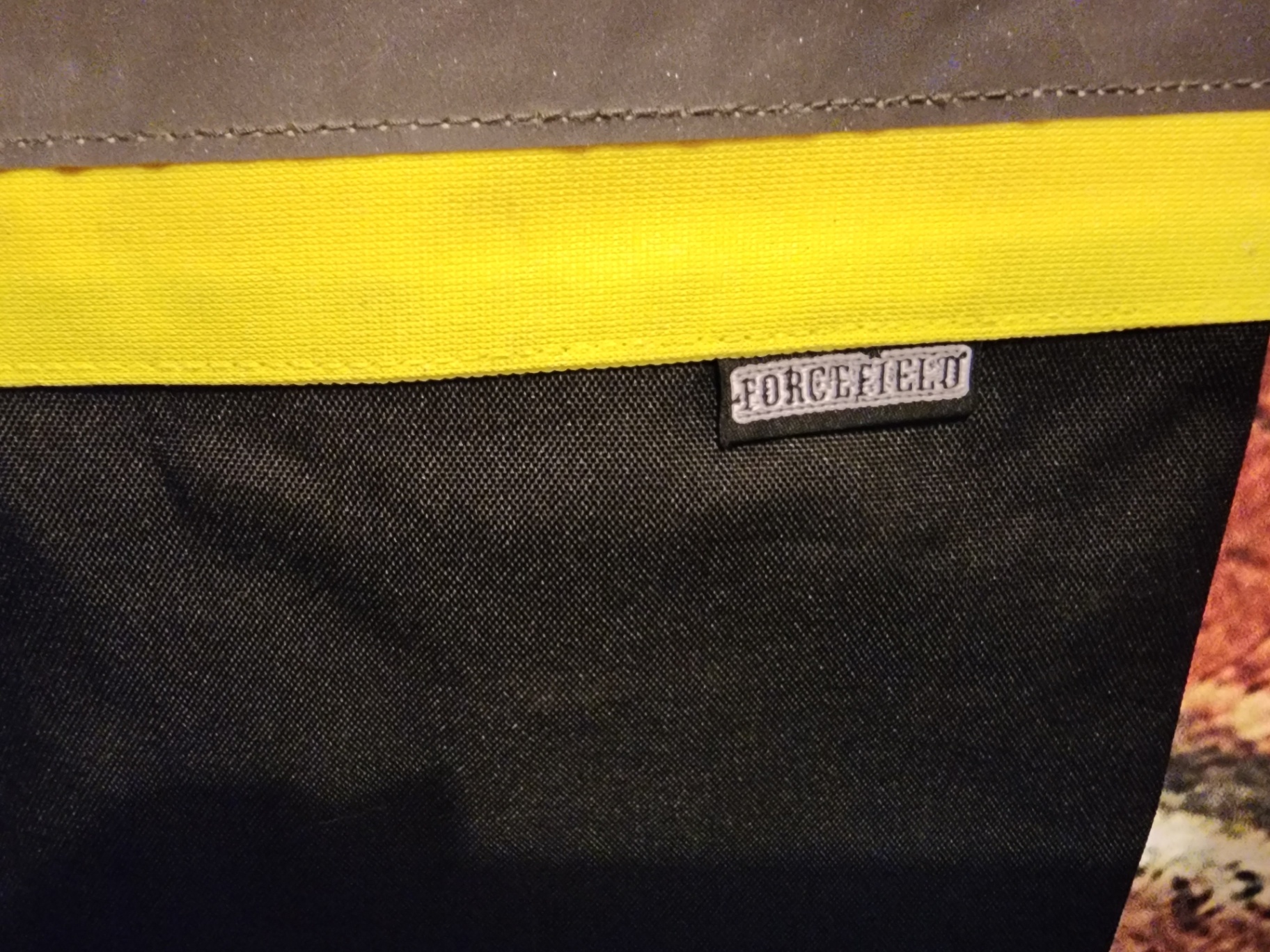 Orange high-visibility safety pants with reflective bands - image 9 of 9
