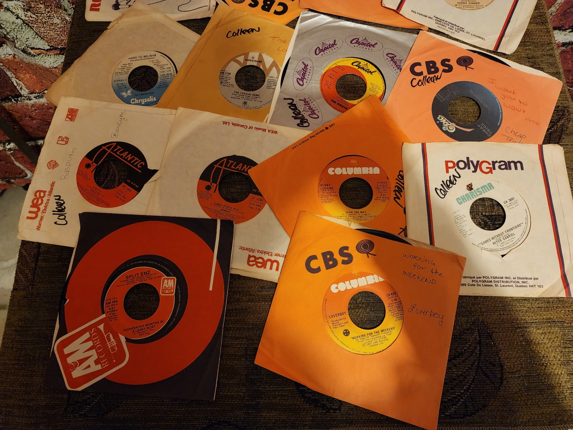 Collection of vintage vinyl records and album covers - image 11 of 11