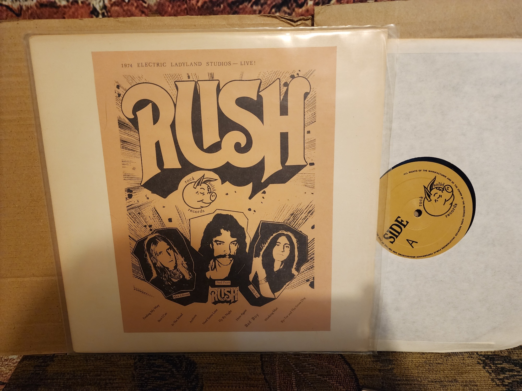 Rush music media collection with Vinyl, CDs, and artwork - image 4 of 8