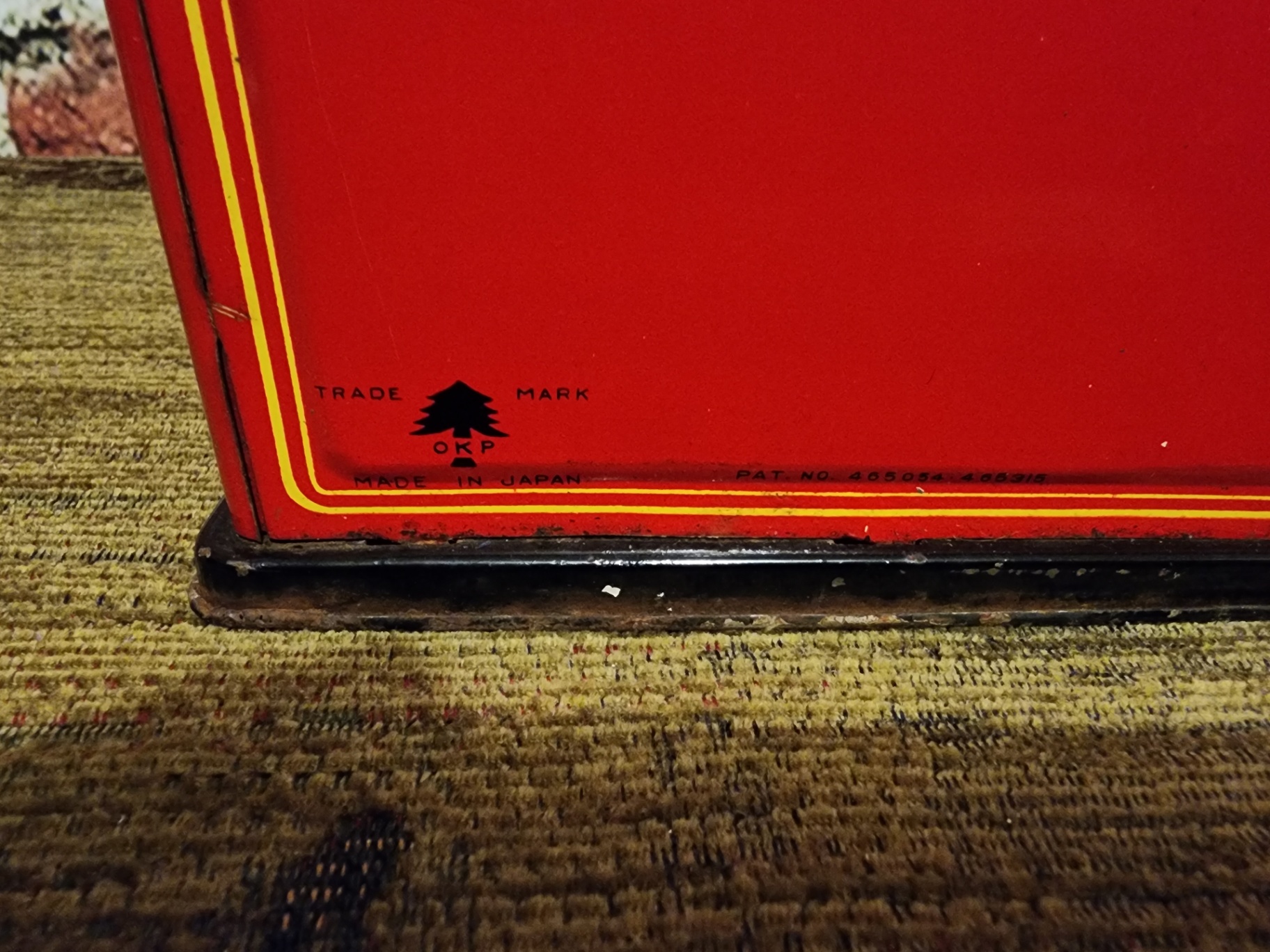 Vintage red tin toy cash register( made in Japan ) - image 7 of 7