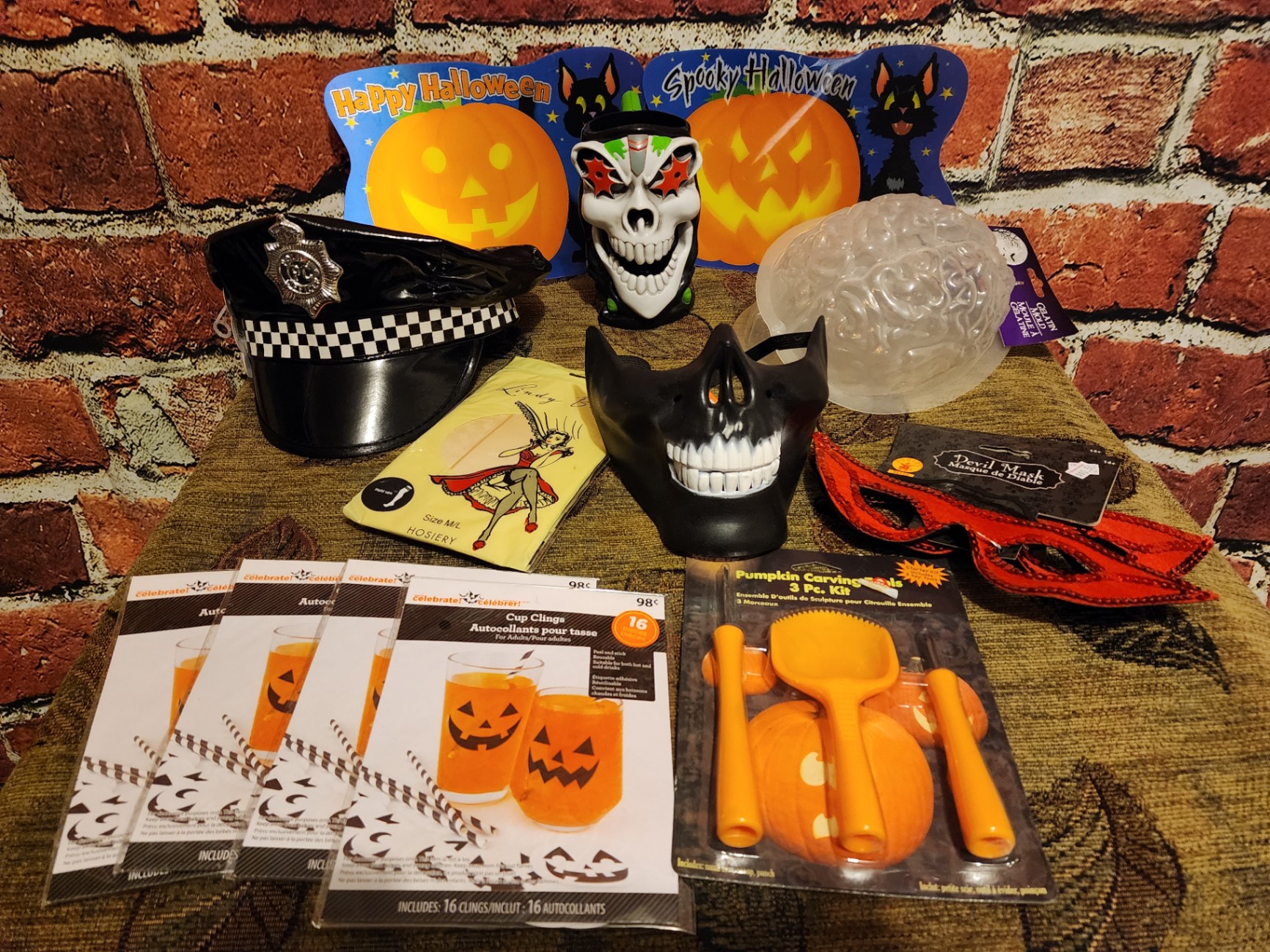 Halloween Costume Props and Pumpkin Carving Kit - image 1 of 6