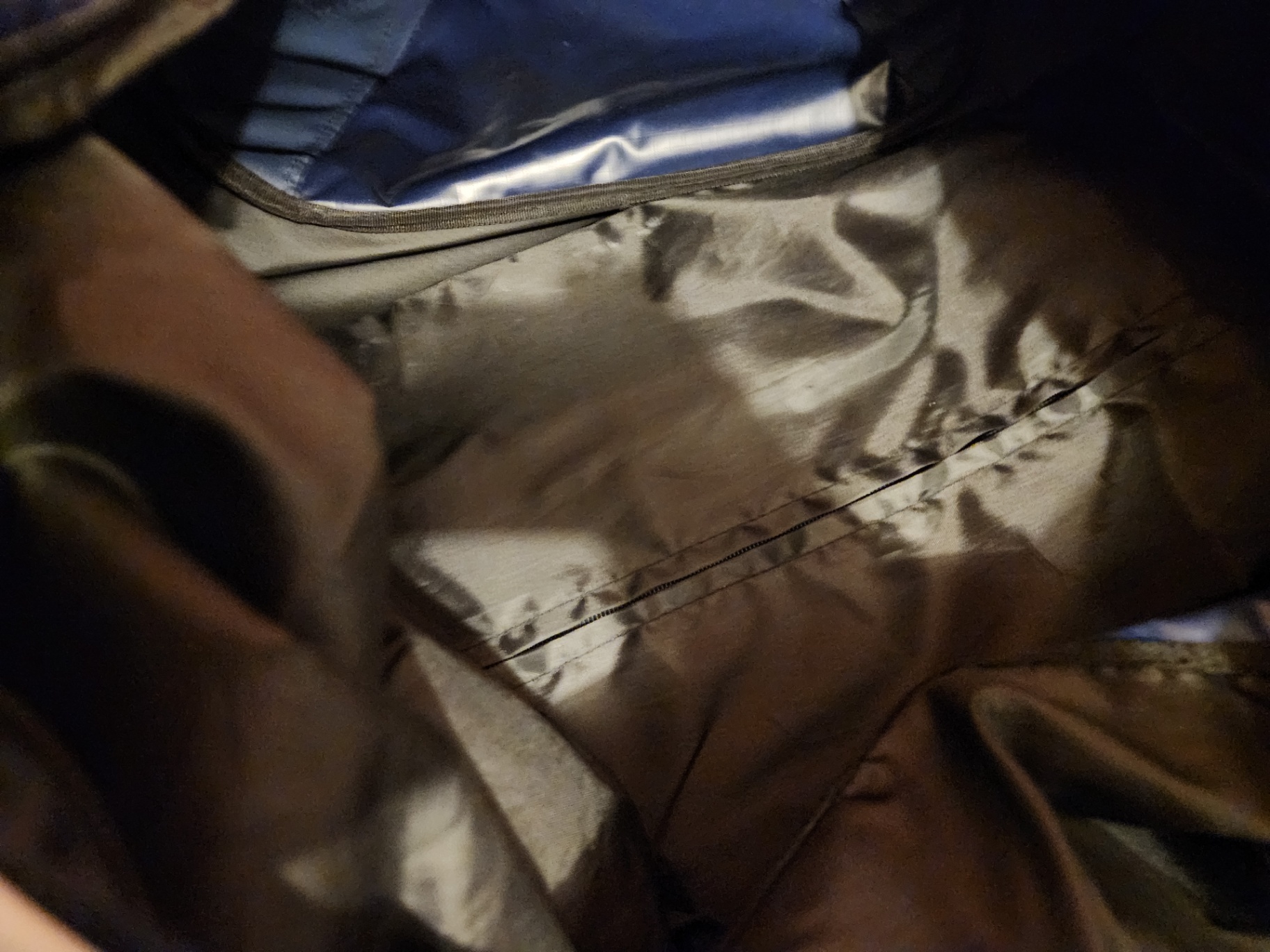 Blue Umbro duffel bag and black wheeled gear case - image 3 of 11