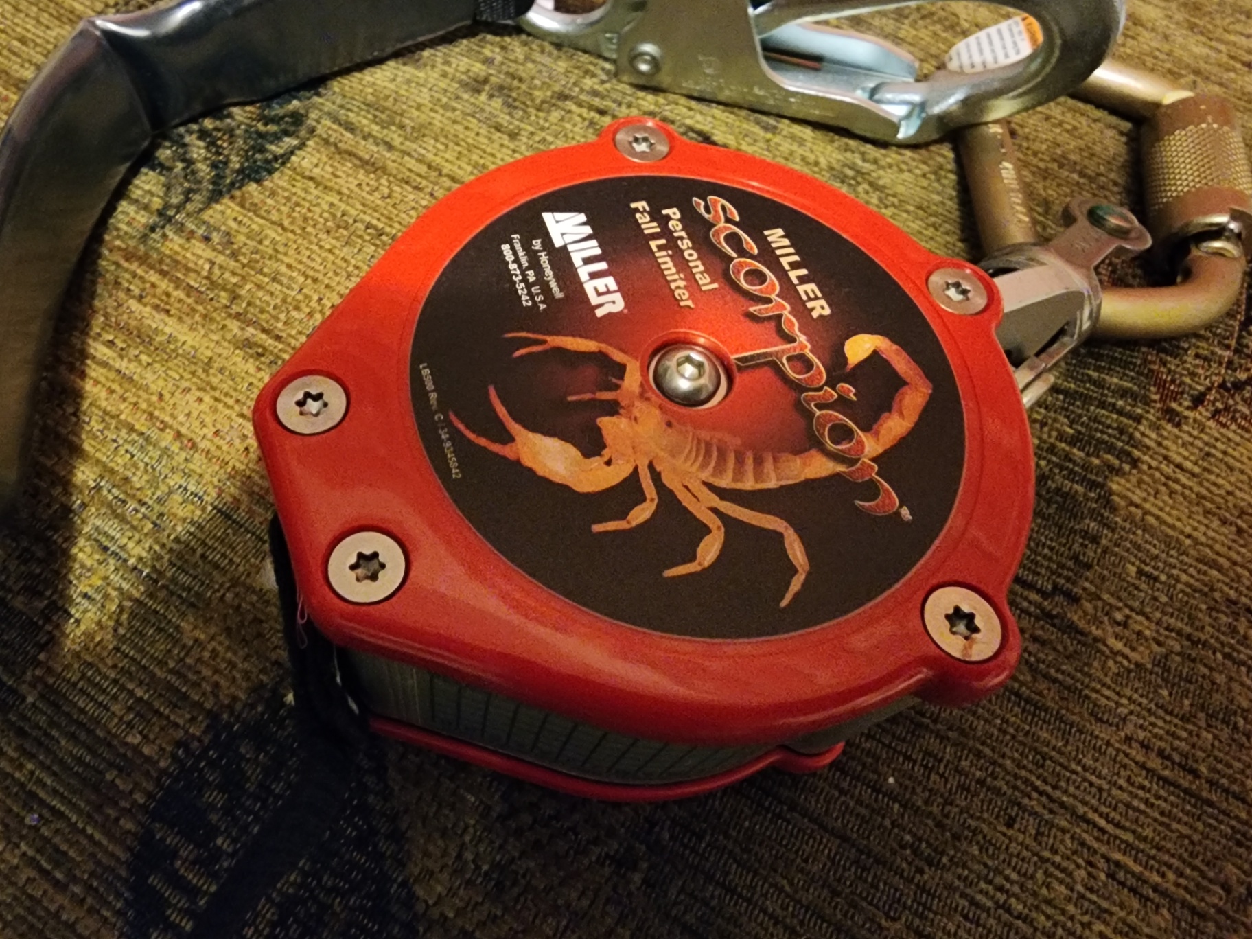 Miller Scorpion Personal Fall Limiter with Carabiners - image 6 of 6