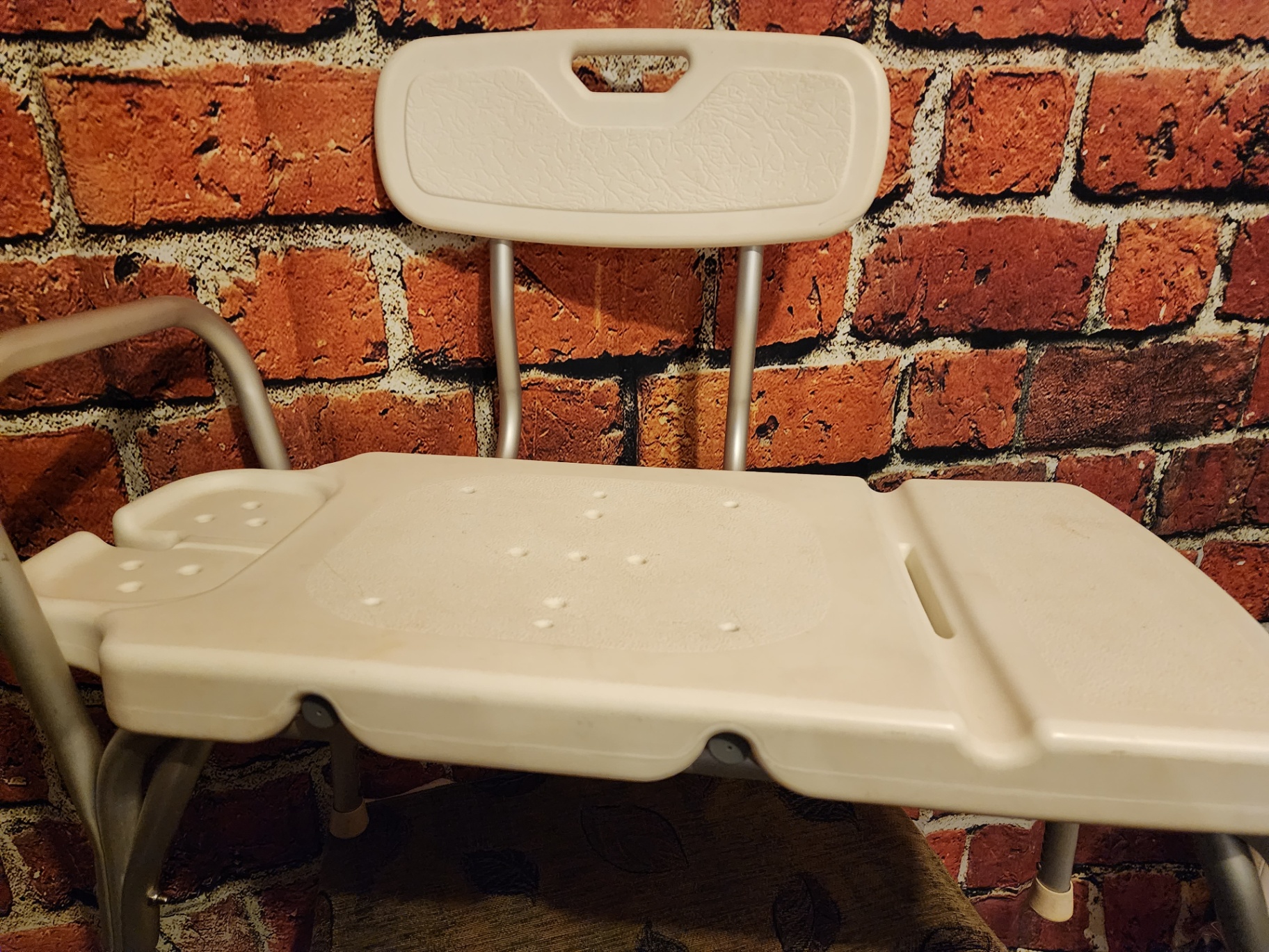 Foldable shower chair with backrest - image 2 of 10