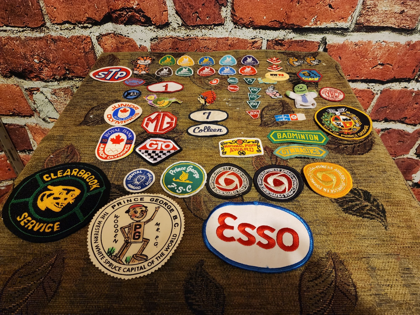 Assorted embroidered patches and badges - image 1 of 5