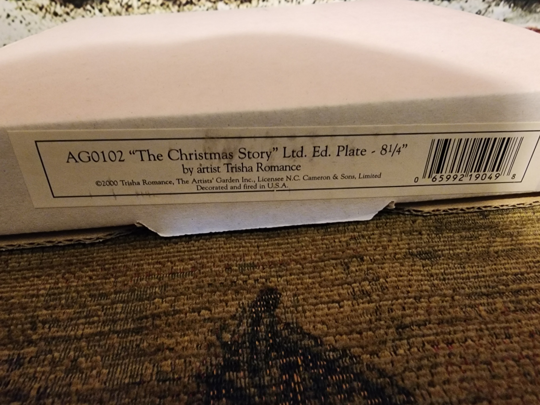 The Christmas Story Collectible Plate with Certificate - image 7 of 7