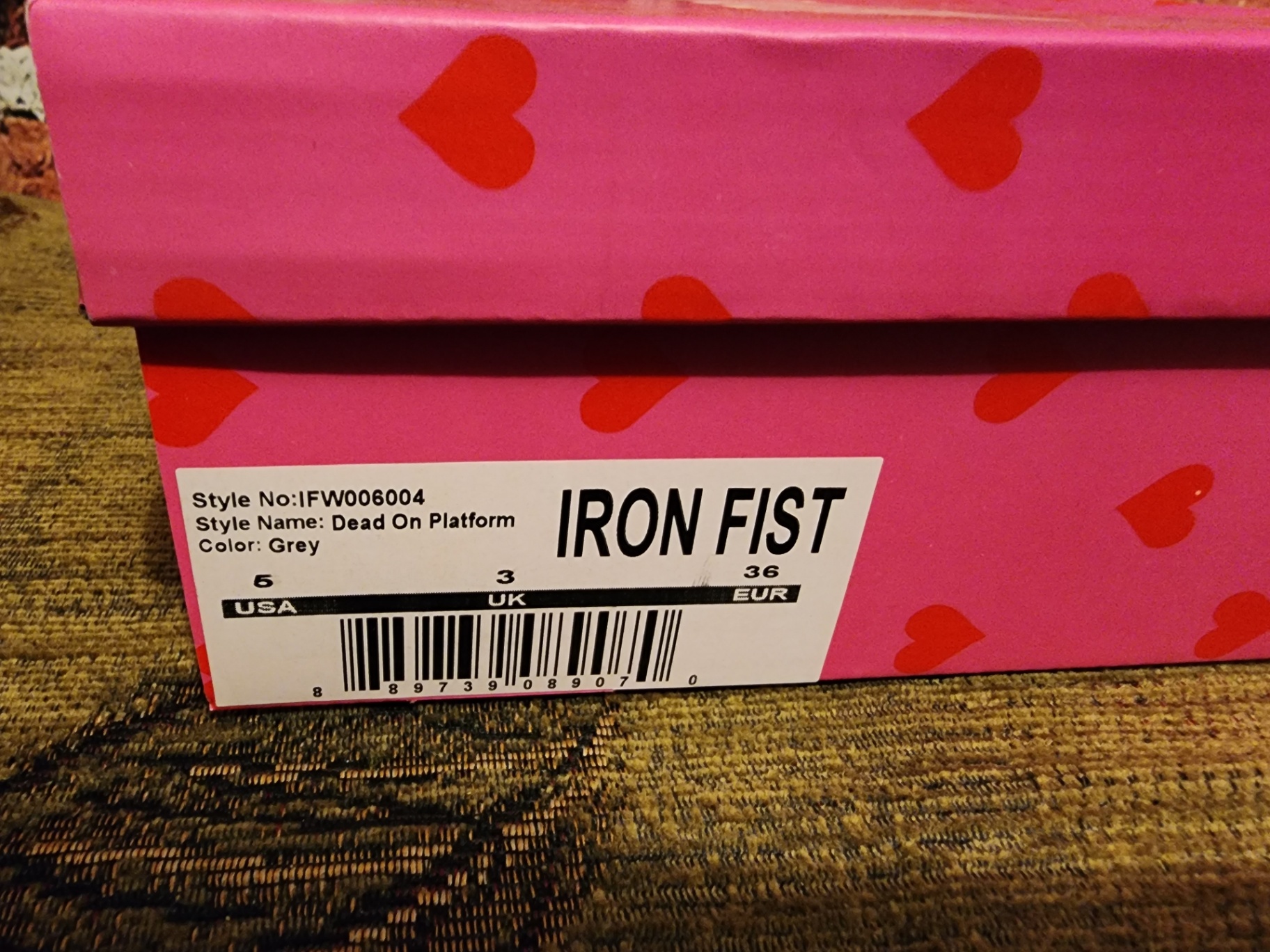 Two pairs of skull-patterned high-heeled shoes with leopard lining - image 6 of 7