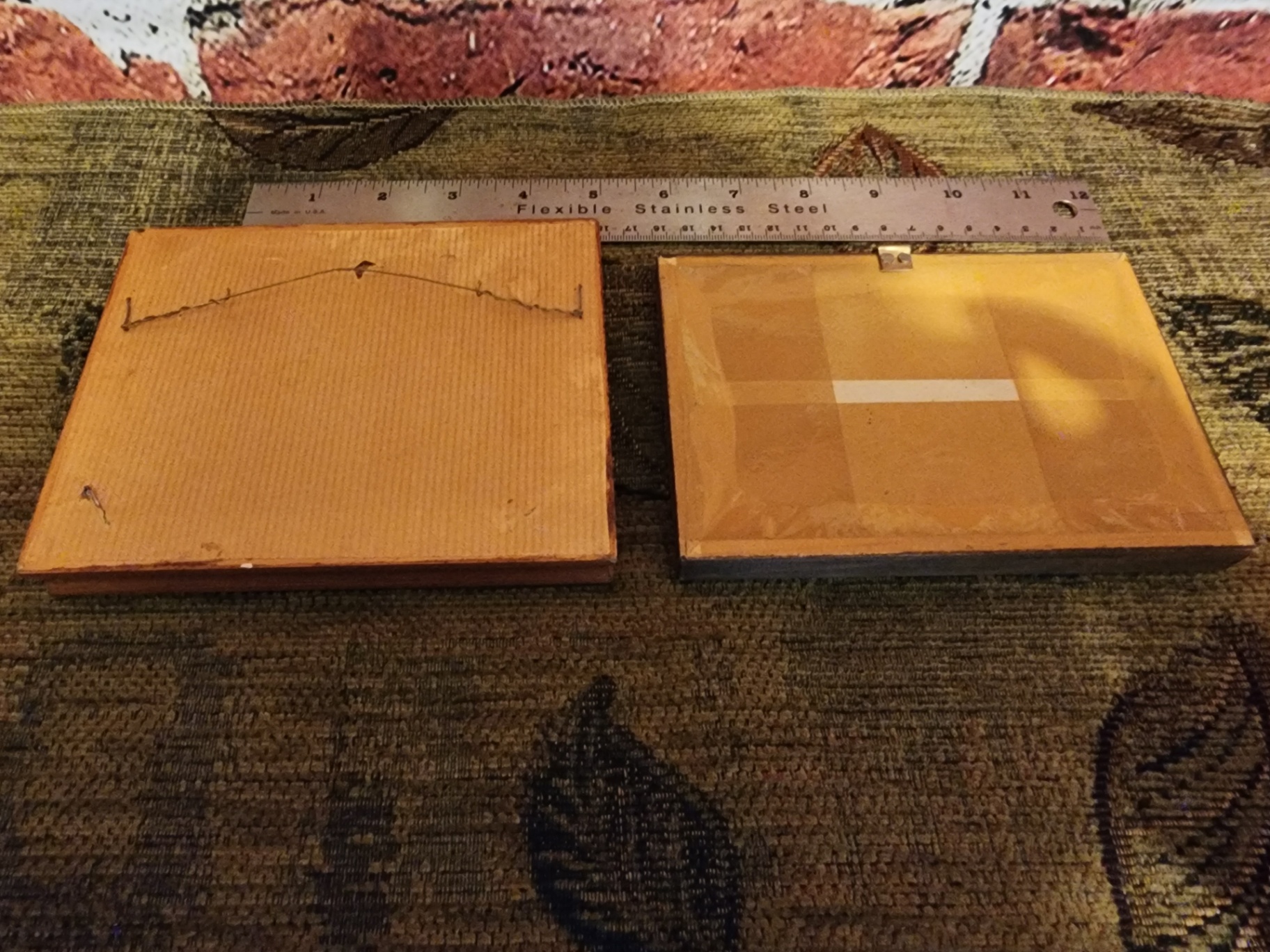 Two small framed landscape paintings - image 3 of 8