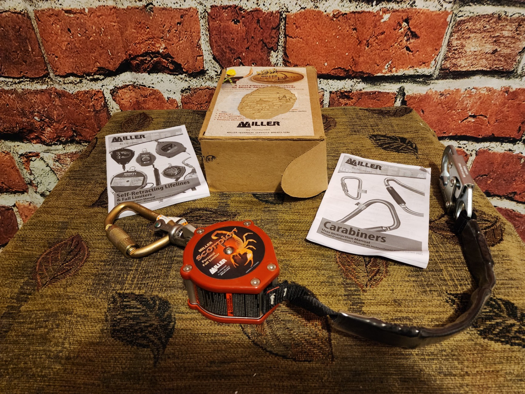 Miller Scorpion Personal Fall Limiter Kit with Carabiners - image 1 of 6