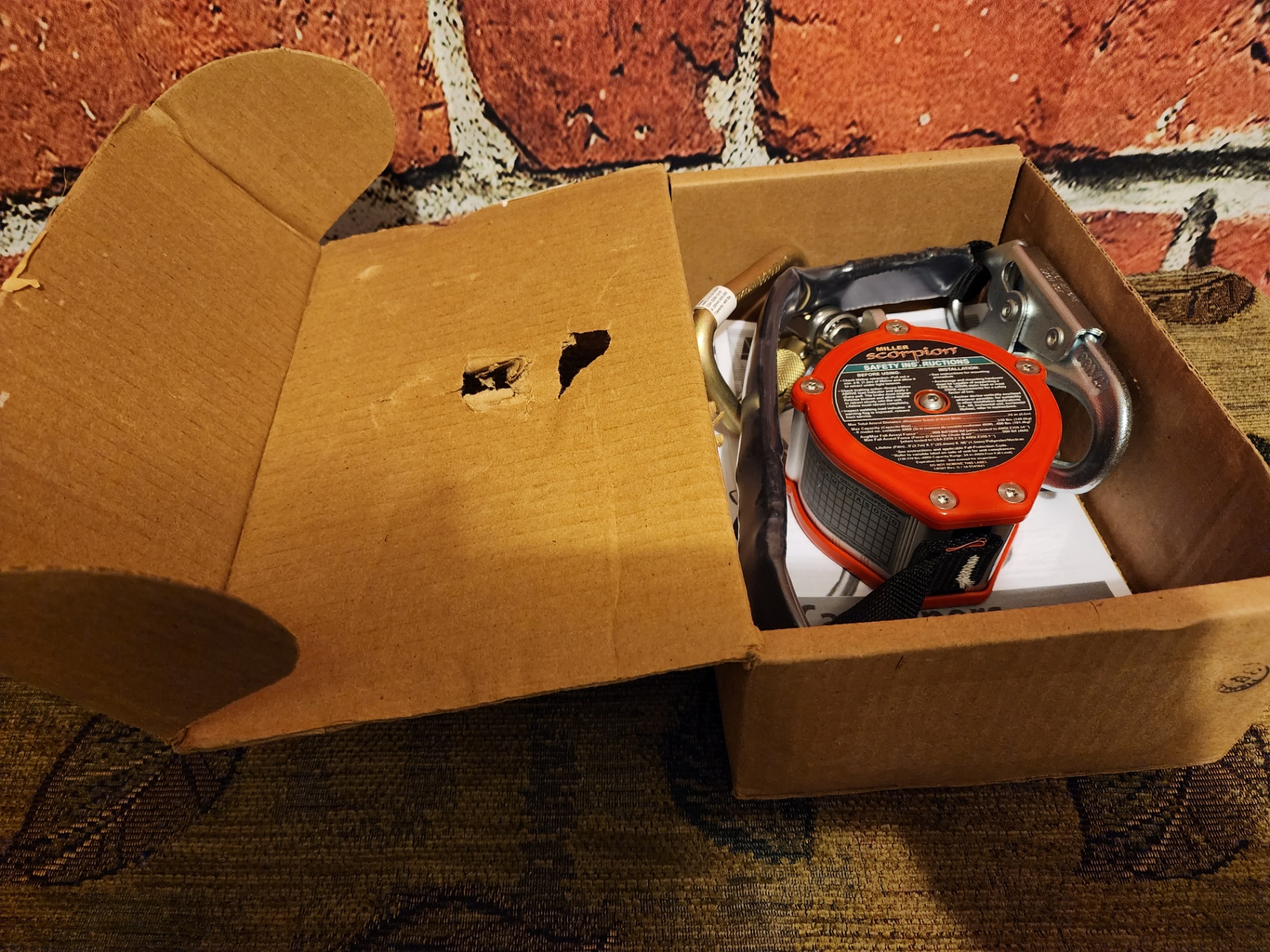 Miller Scorpion Personal Fall Limiter with Carabiners - image 5 of 6
