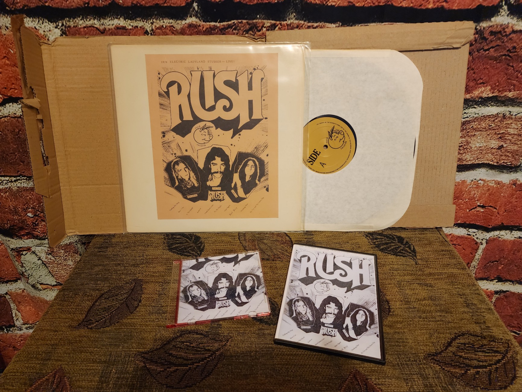 Rush music media collection with Vinyl, CDs, and artwork - image 1 of 8