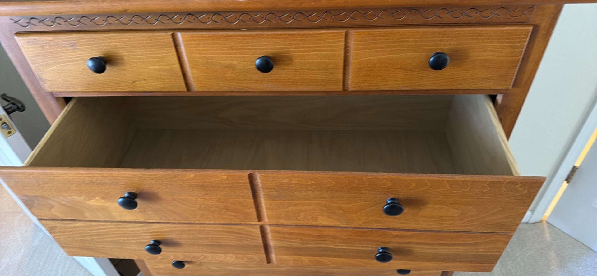 Wooden Chest of Drawers - image 3 of 3