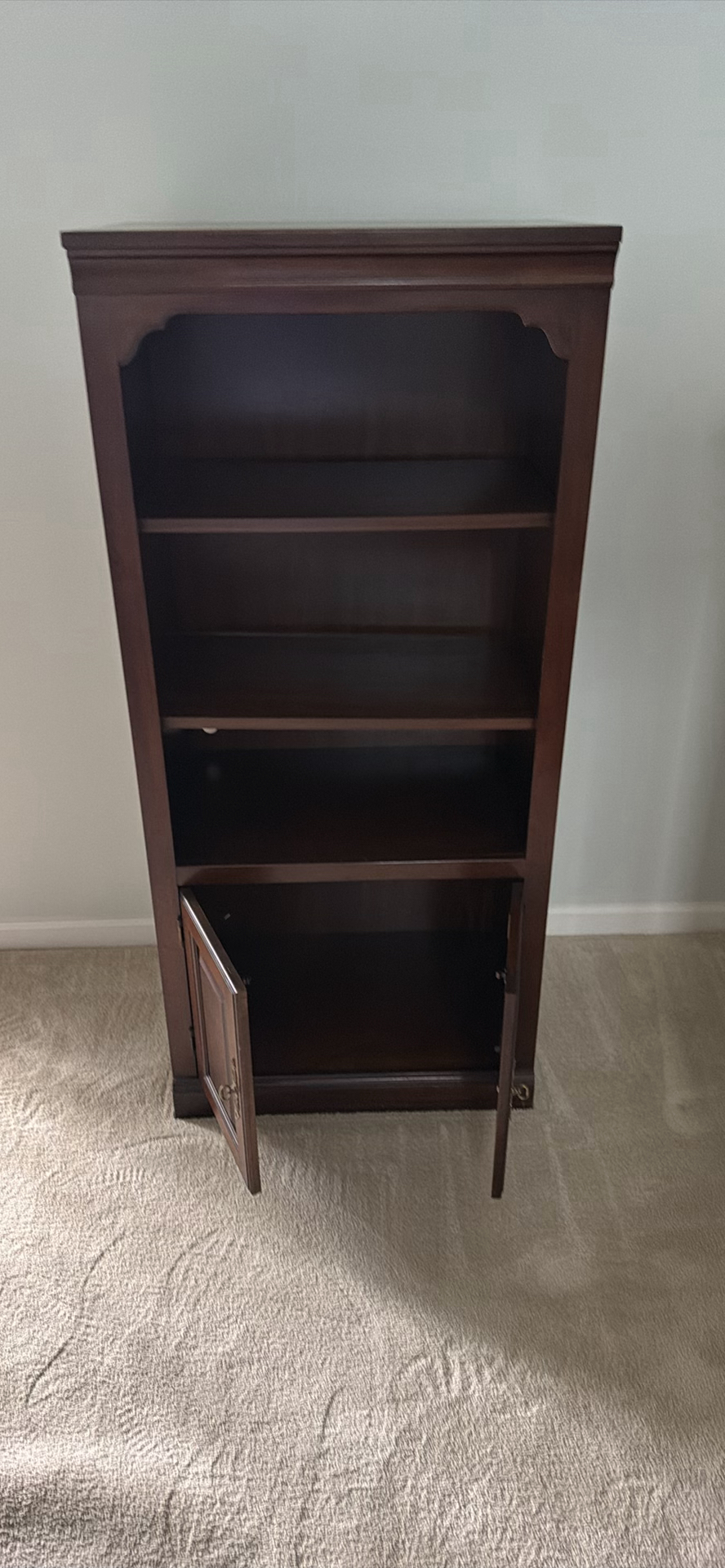 Wooden Bookshelf Cabinet - image 2 of 2