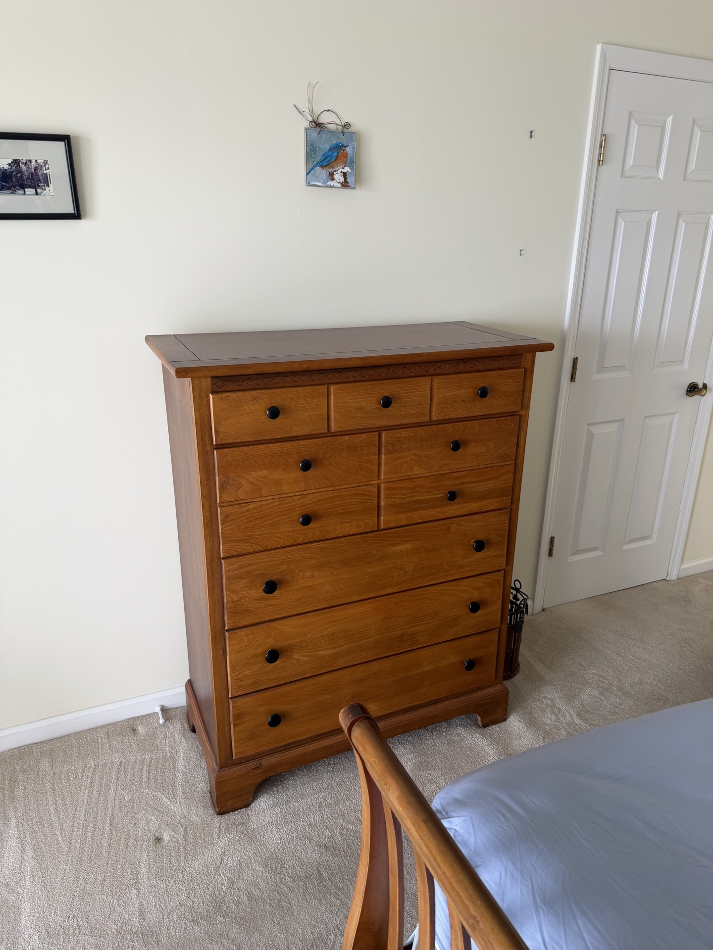 Wooden Chest of Drawers - image 2 of 2