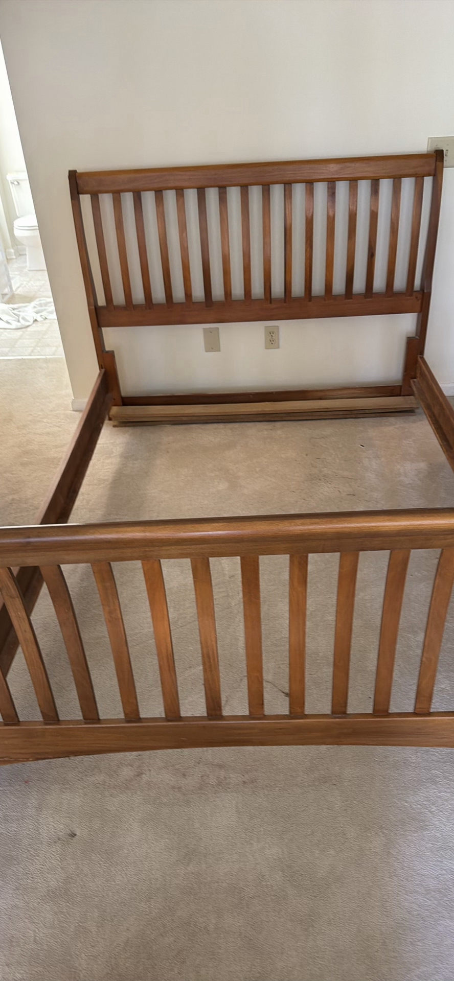 Wooden Bed Frame - image 1 of 3