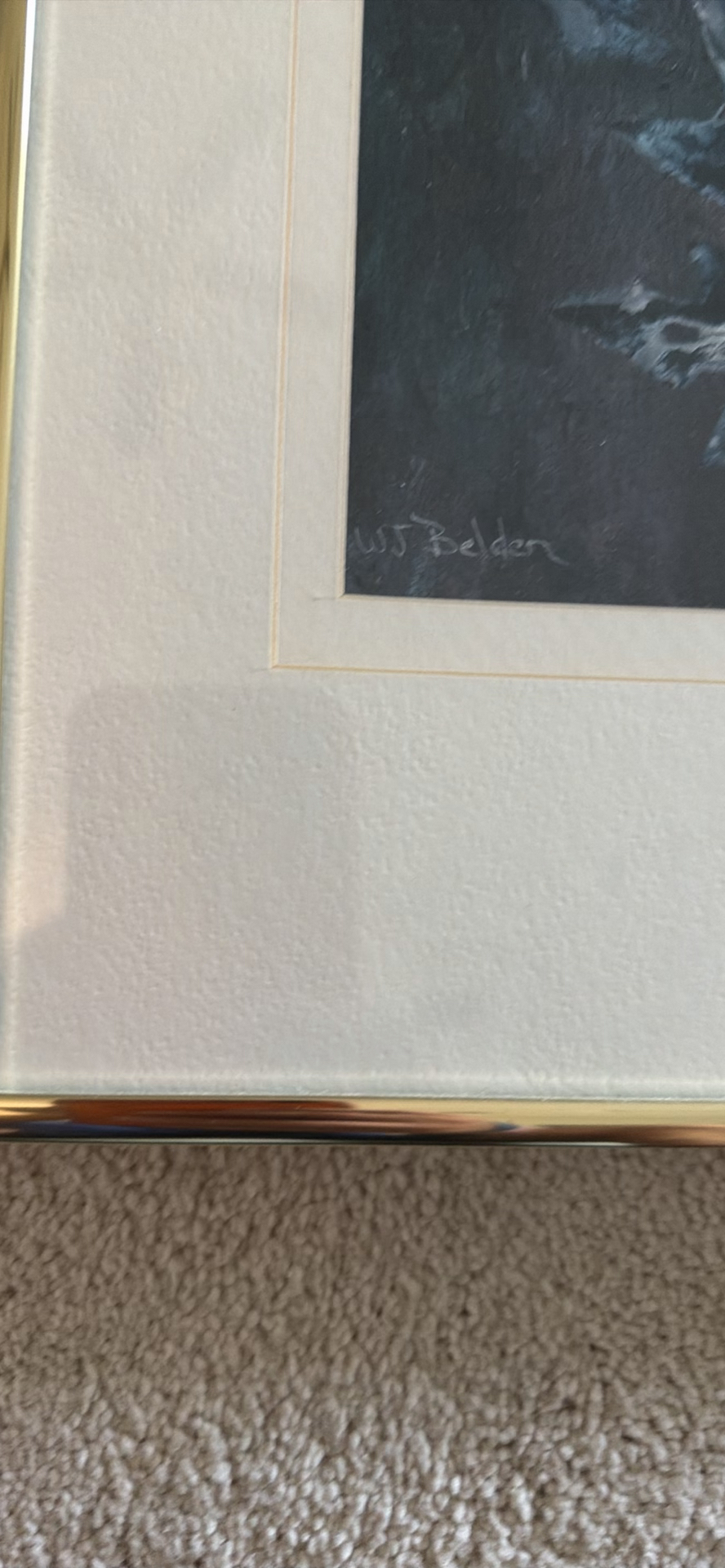 Framed Abstract Artwork - image 2 of 3