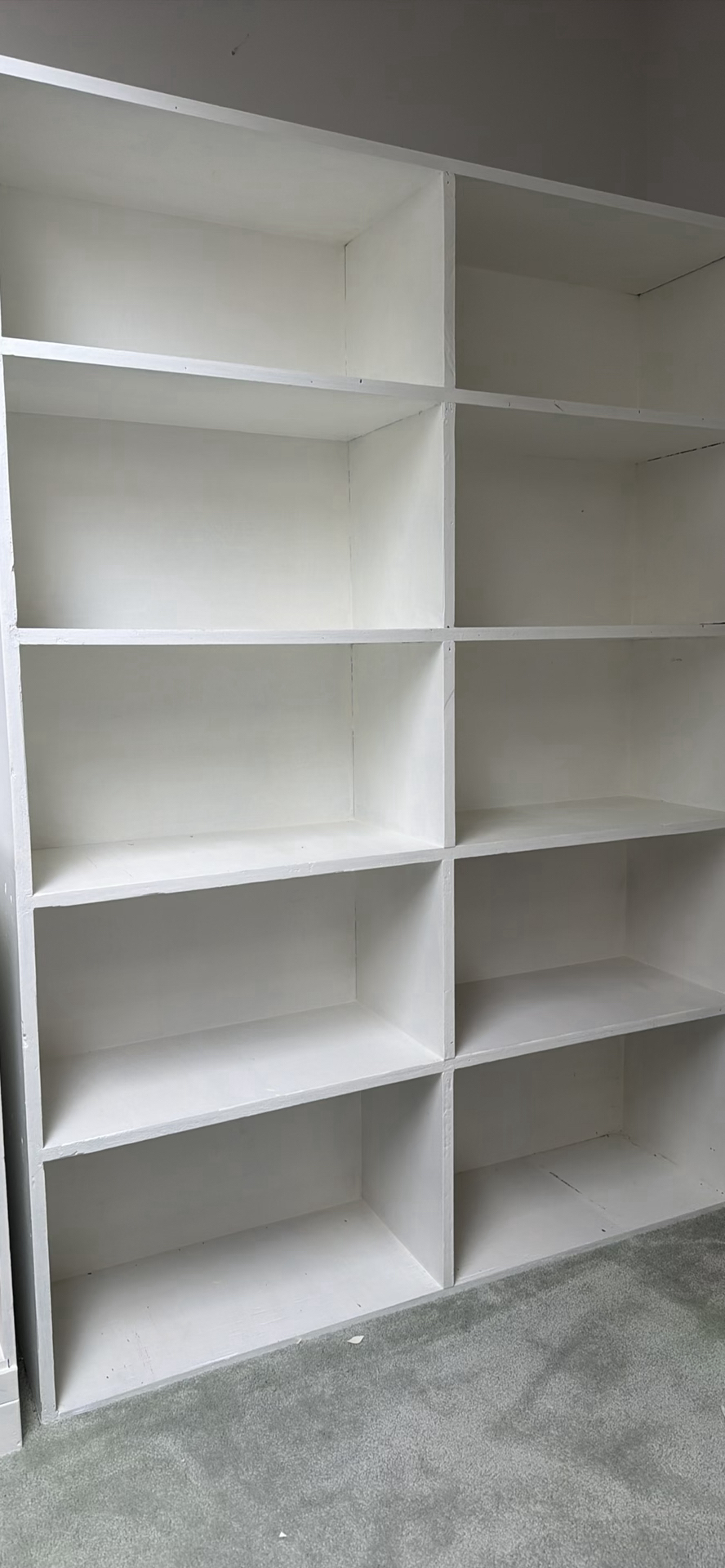 White Cubby Shelf Unit - image 1 of 2