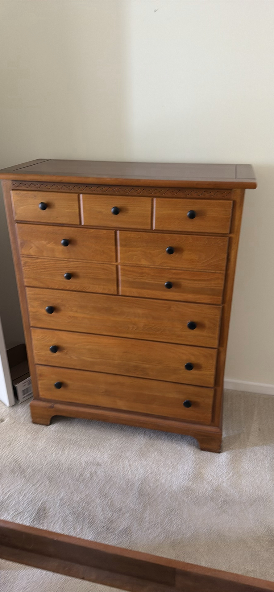 Wooden Chest of Drawers - image 2 of 3