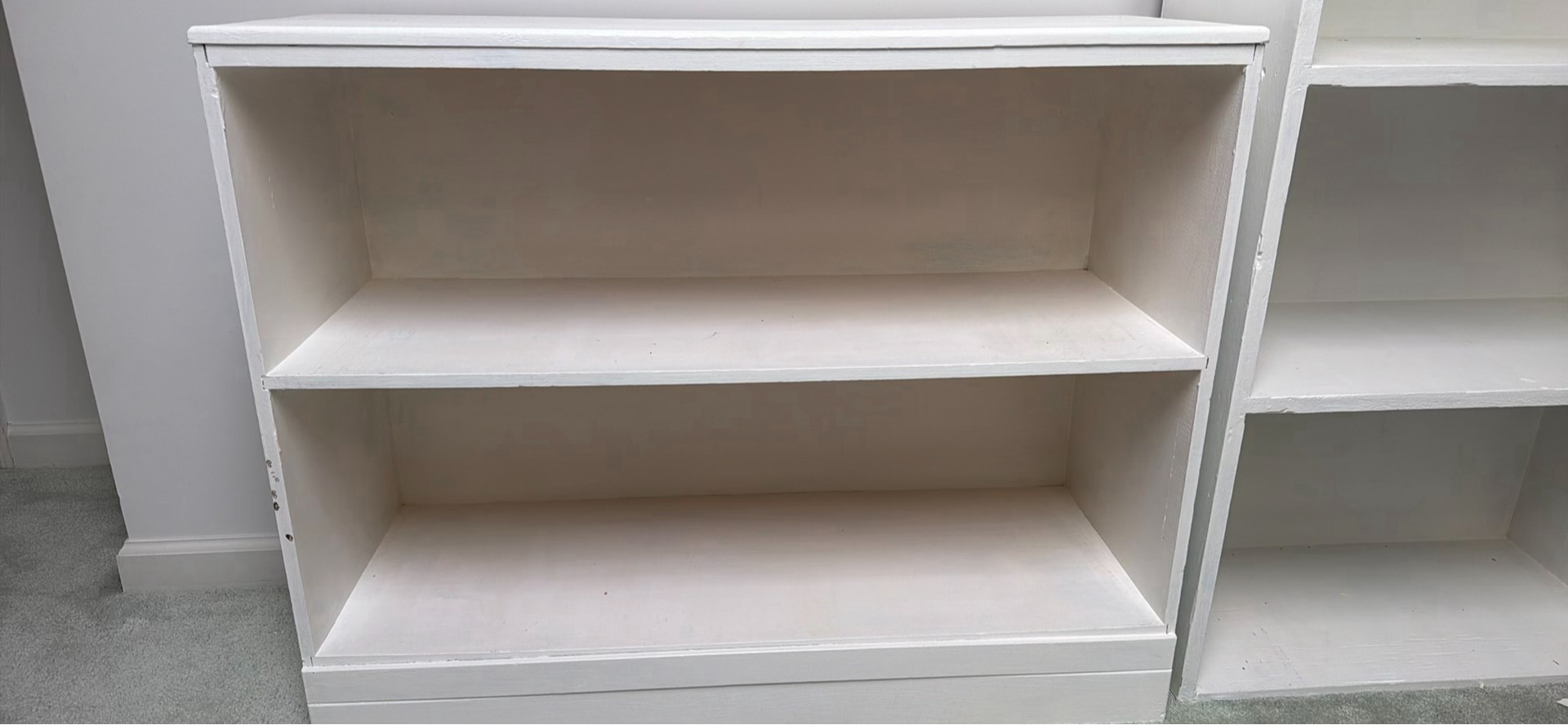 White Wooden Bookshelf - image 1 of 2