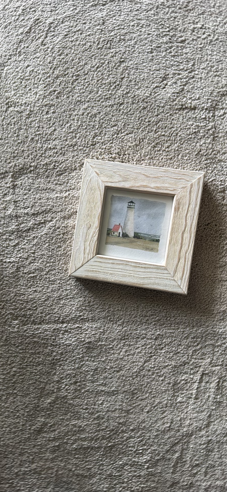 Two Framed Coastal Art Prints - image 2 of 3