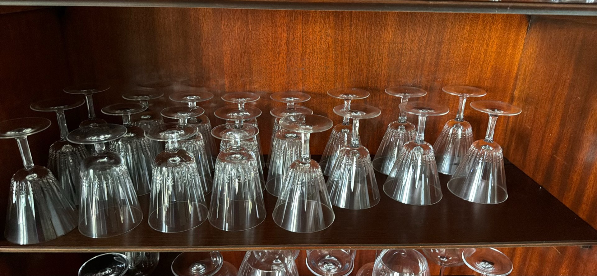 Set of Stemmed Glassware - image 1 of 2